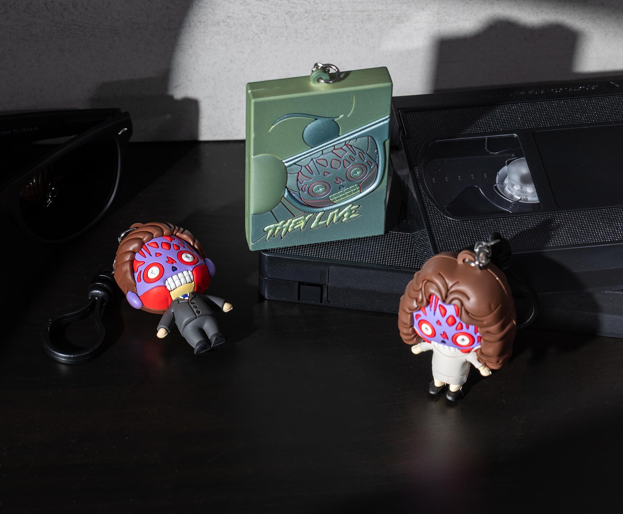 They Live 3D Foam Figural Bag Clip 3-Piece Collector’s Set