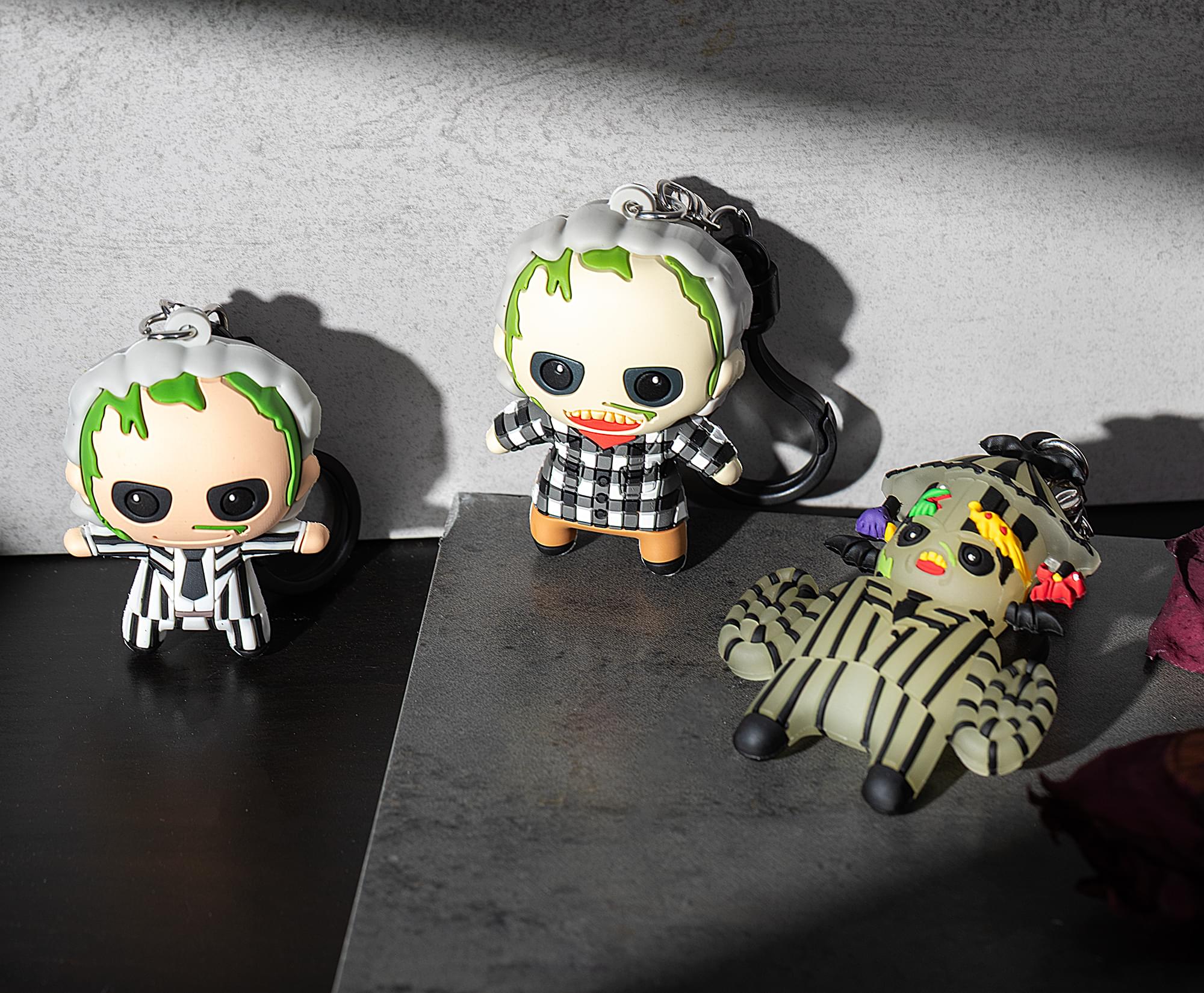 Beetlejuice 3D Foam Figural Bag Clip 3-Piece Collector’s Set