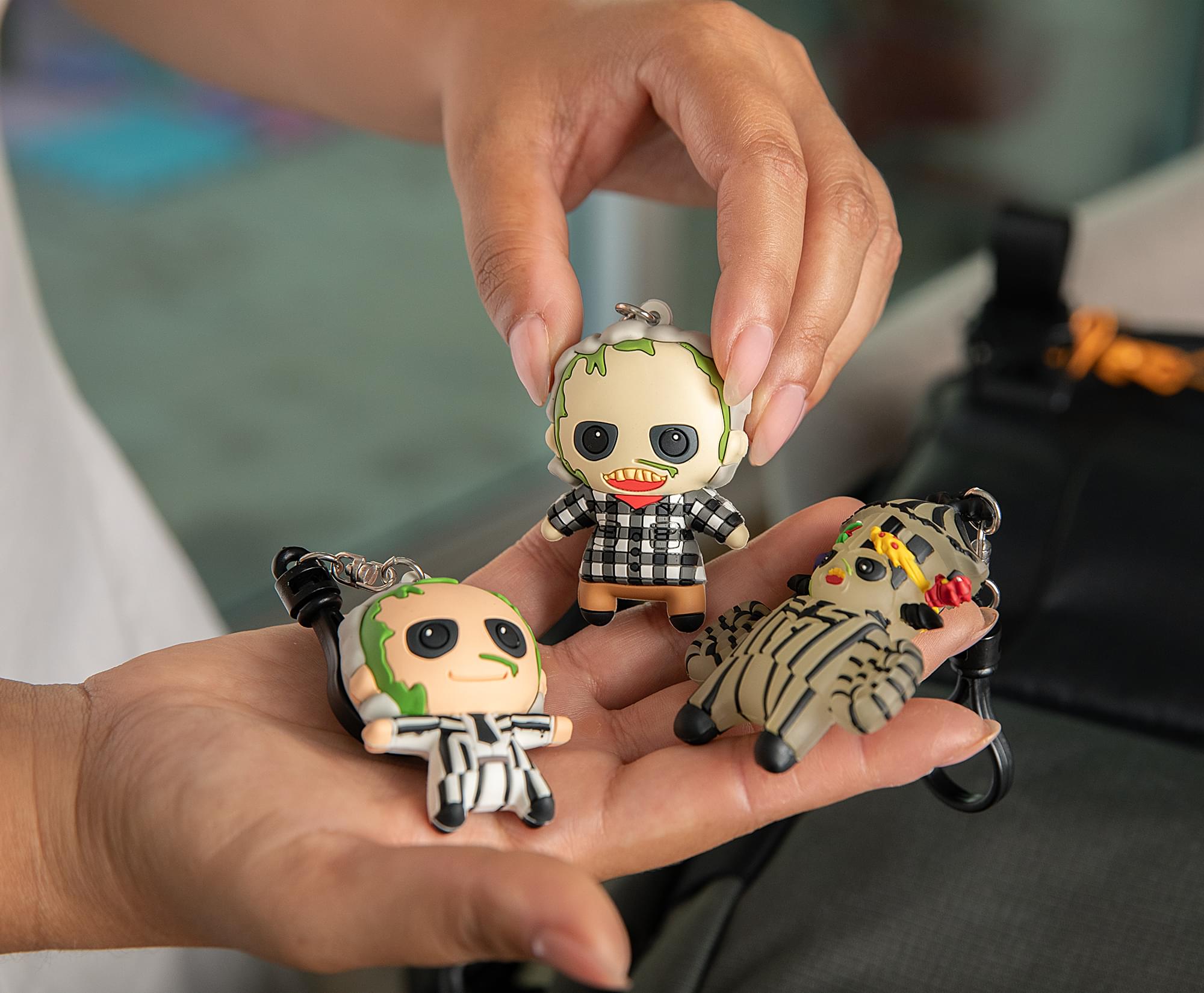 Beetlejuice 3D Foam Figural Bag Clip 3-Piece Collector’s Set