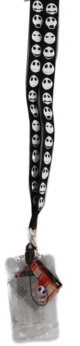 The Nightmare Before Christmas Jack Lanyard With ID Holder