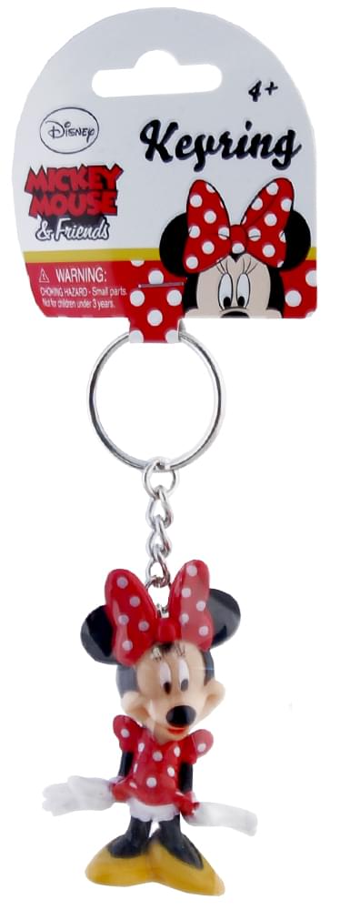Disney Figural PVC Key Ring Minnie