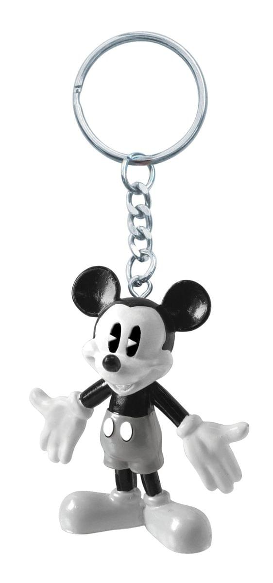 Disney Figural PVC Key Ring Mickey Retro