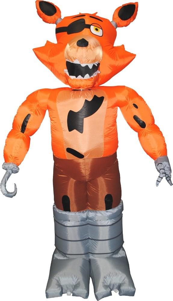 Five Nights at Freddy's Inflatable Halloween Decor Set: Bonnie, Foxy, Freddy
