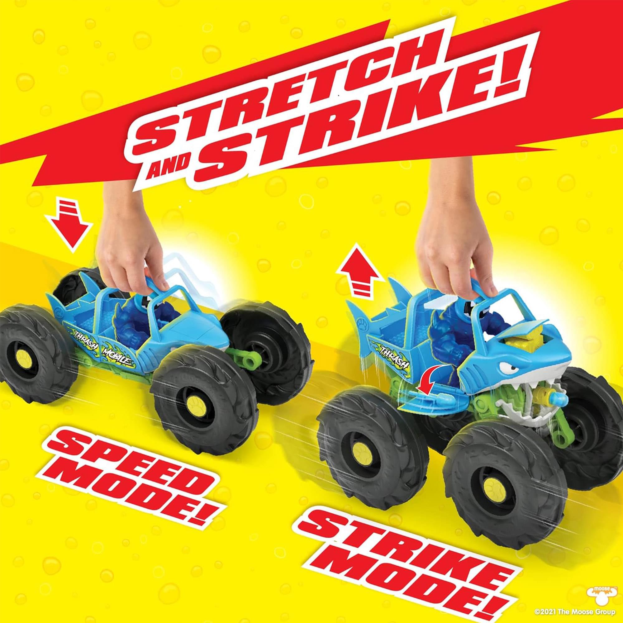 Heroes of Goo Jit Zu Stretch And Strike Thrash Mobile | Race Suit Thrash
