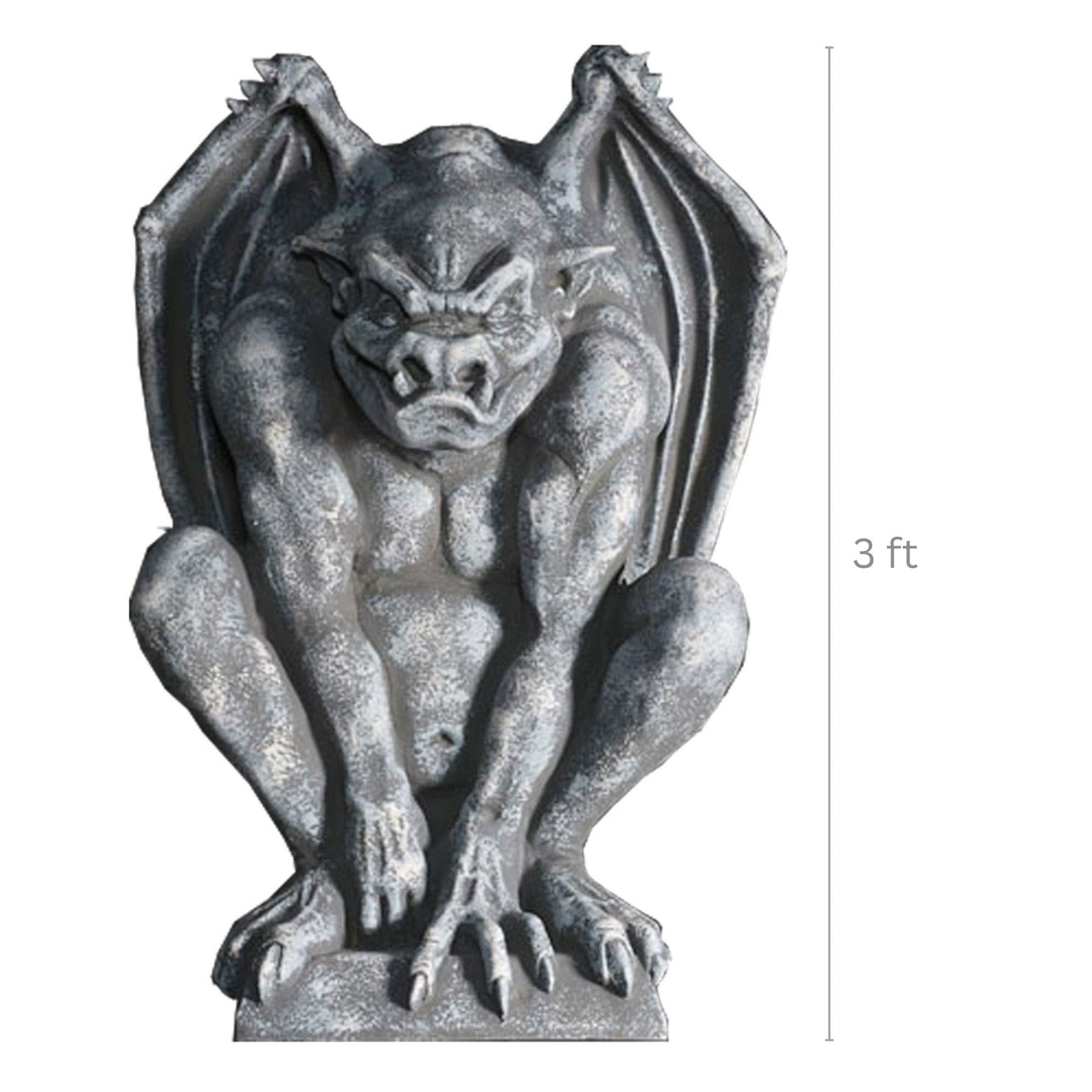 Guardian Gargoyle 3 Foot Plastic Halloween Decor