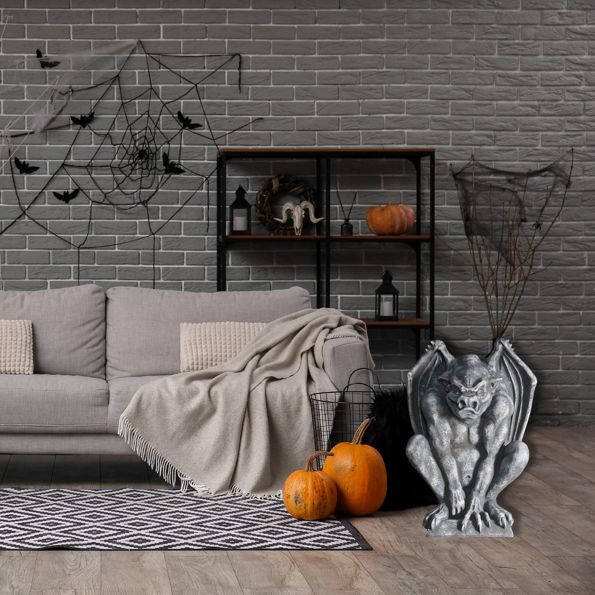 Guardian Gargoyle 3 Foot Plastic Halloween Decor