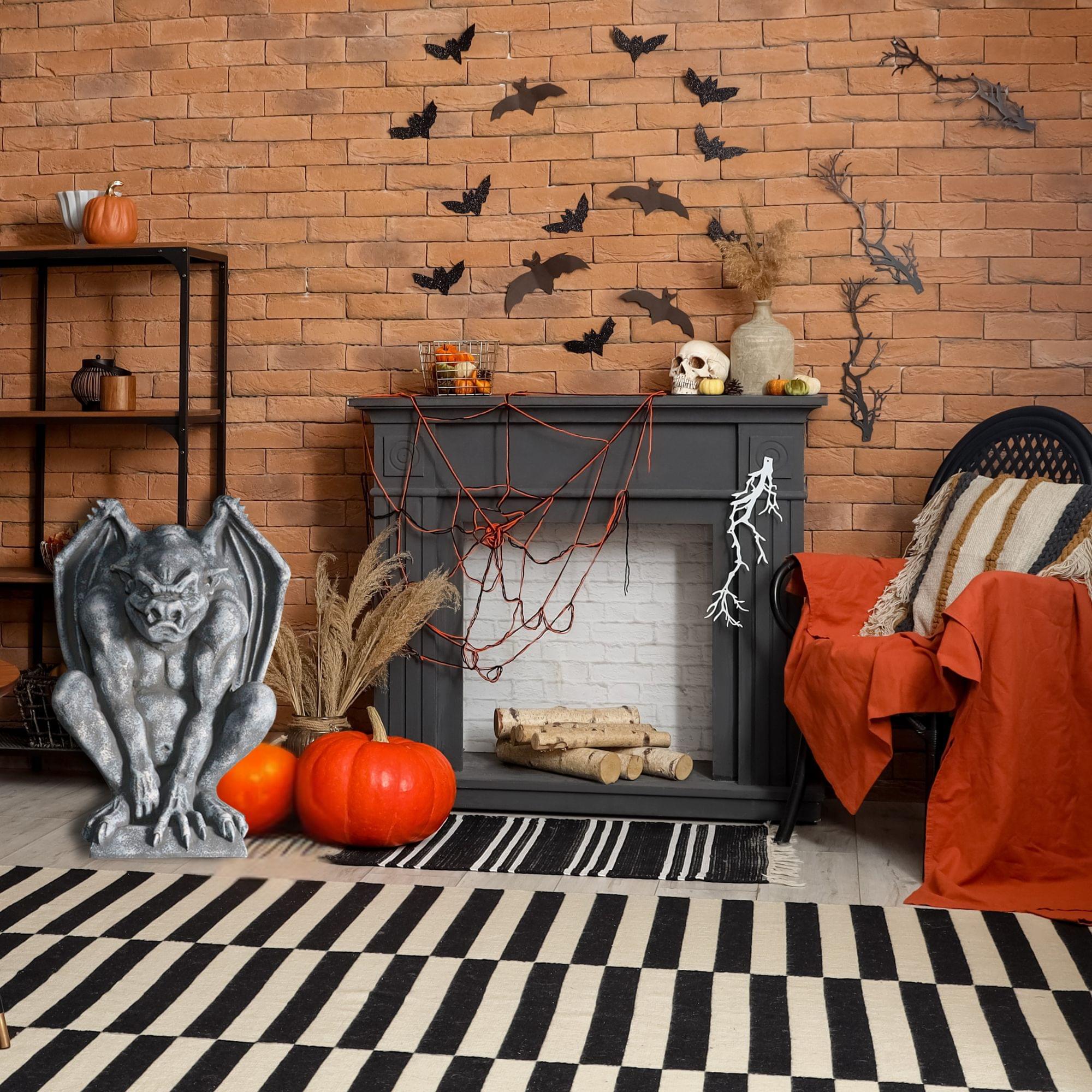 Guardian Gargoyle 3 Foot Plastic Halloween Decor
