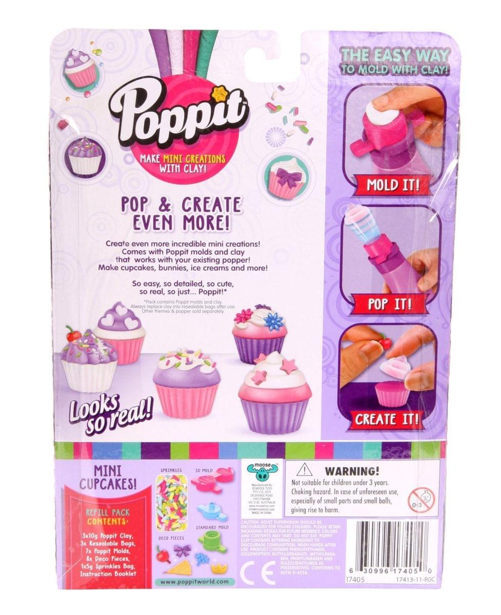 Poppit S1 Refill Pack: Mini Cupcakes