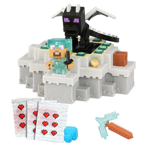 Treasure X Minecraft Caves & Cliffs Ender Dragon Playset