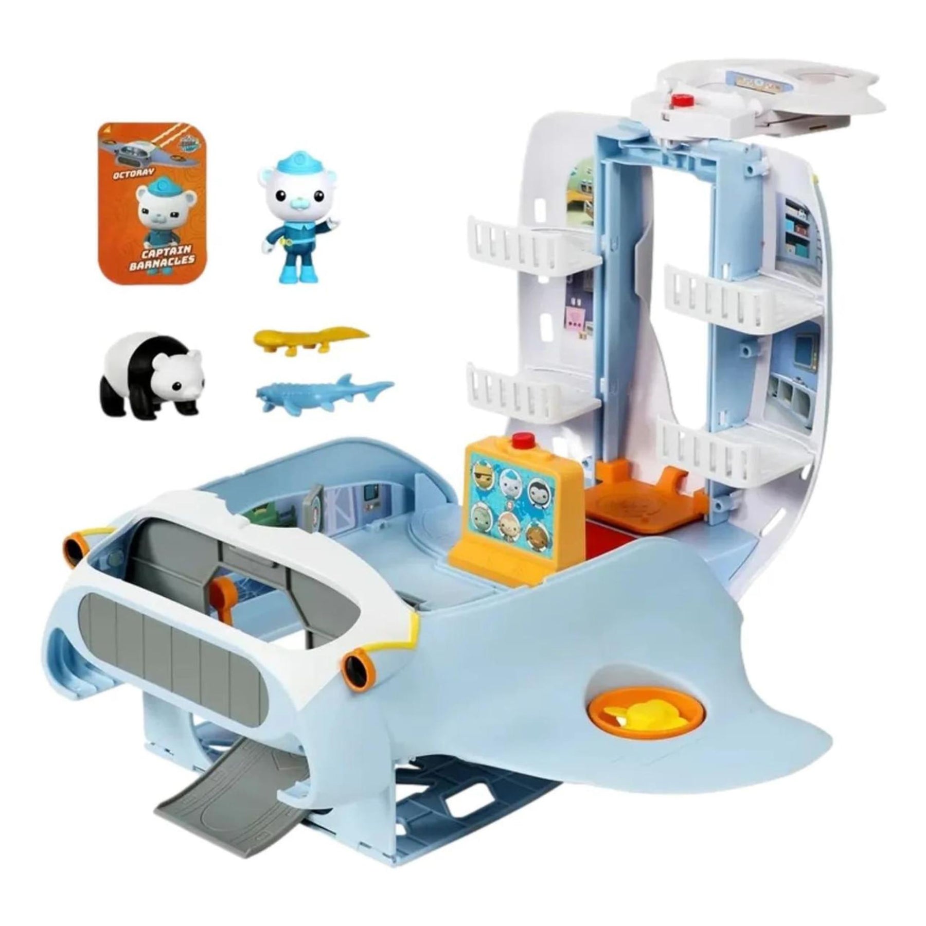 Octonauts Above & Beyond Octoray Lights & Sounds Transforming 13 Inch Playset