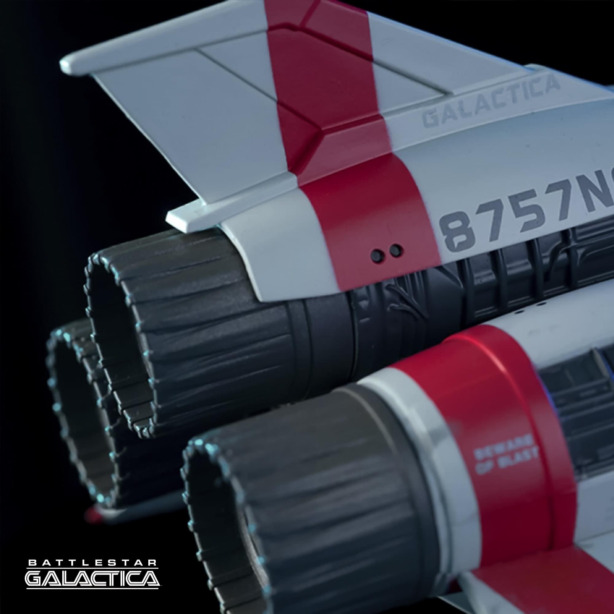 Battlestar Galactica Official Ships Collection | Viper MKII (Starbuck Call Sign)