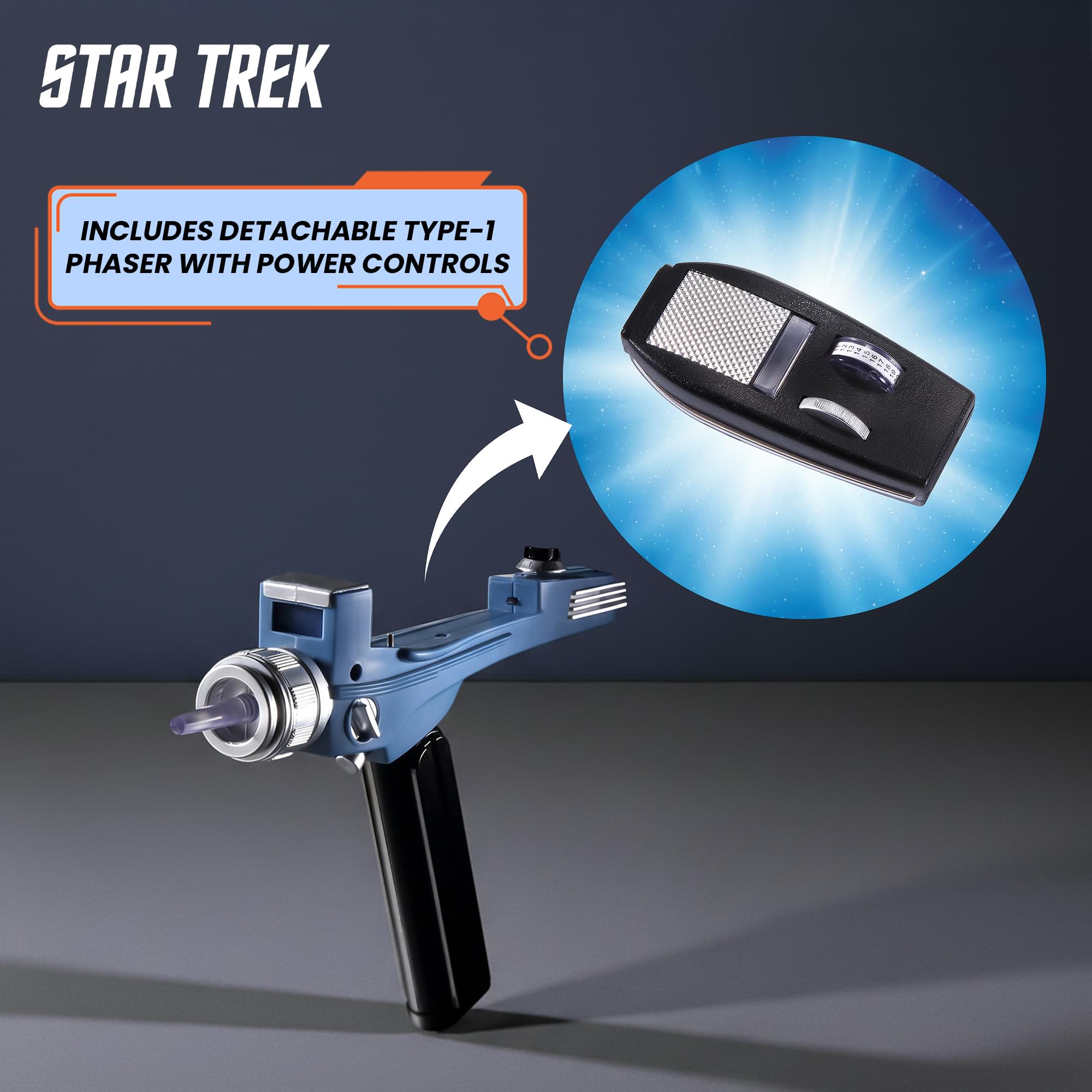 Star Trek: The Original Series Type 2 Phaser 1:1 Prop Replica