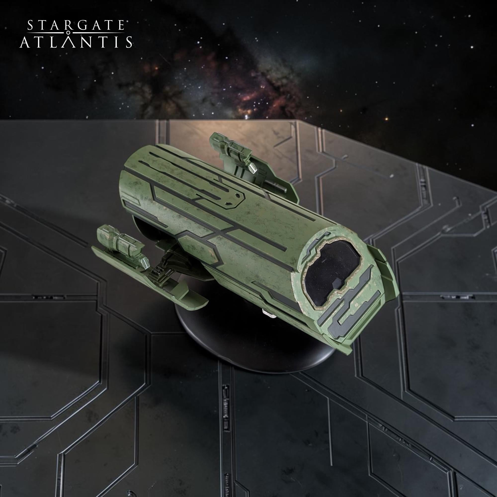 Stargate Atlantis Official Collection Die-Cast Ship Replica | Puddle Jumper