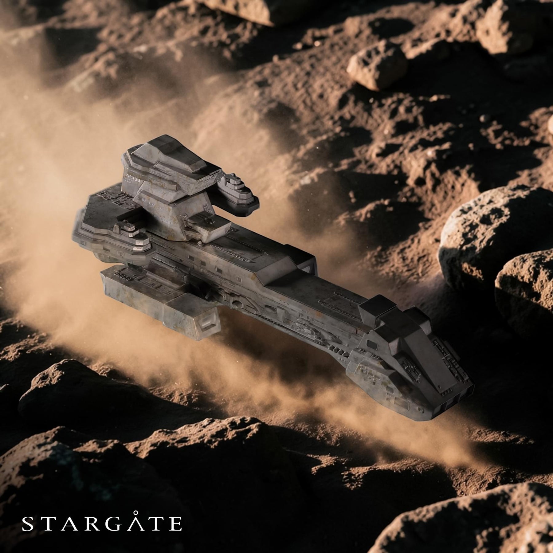Stargate Official Collection Die-Cast Ship Replica | The Prometheus