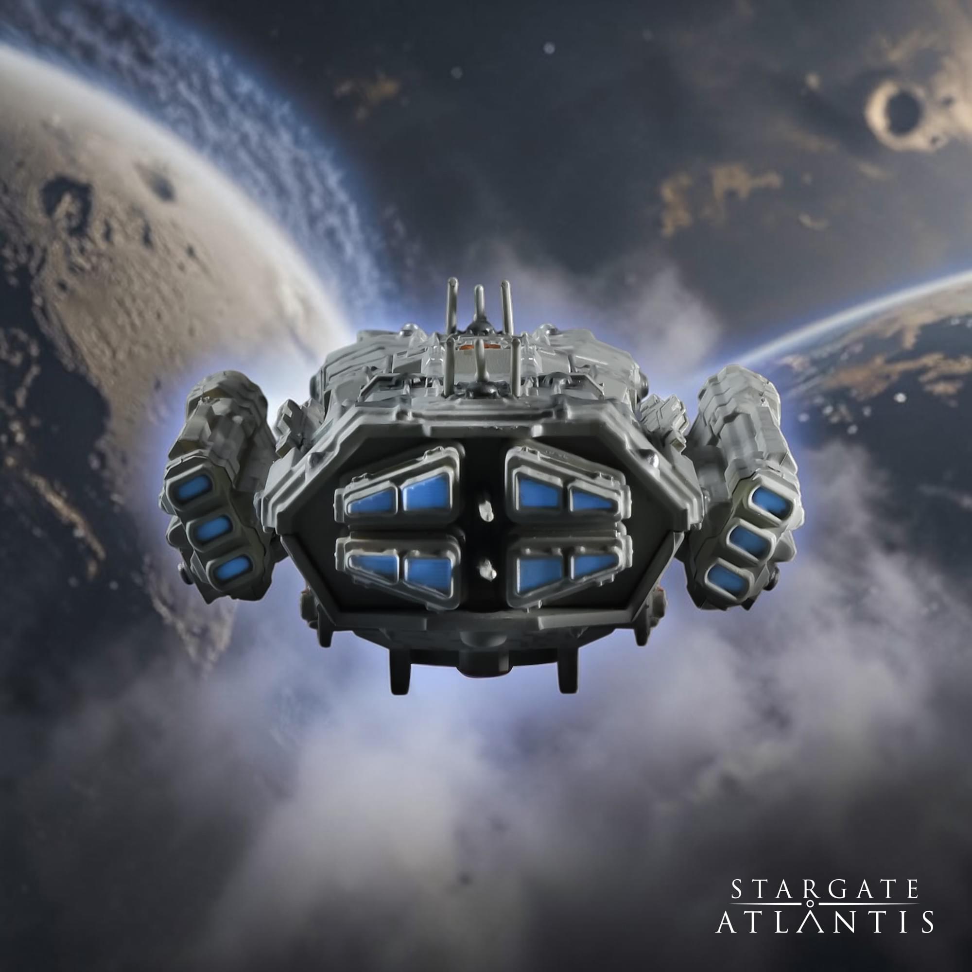 Stargate Official Collection Die-Cast Ship Replica | Asuran Cruiser