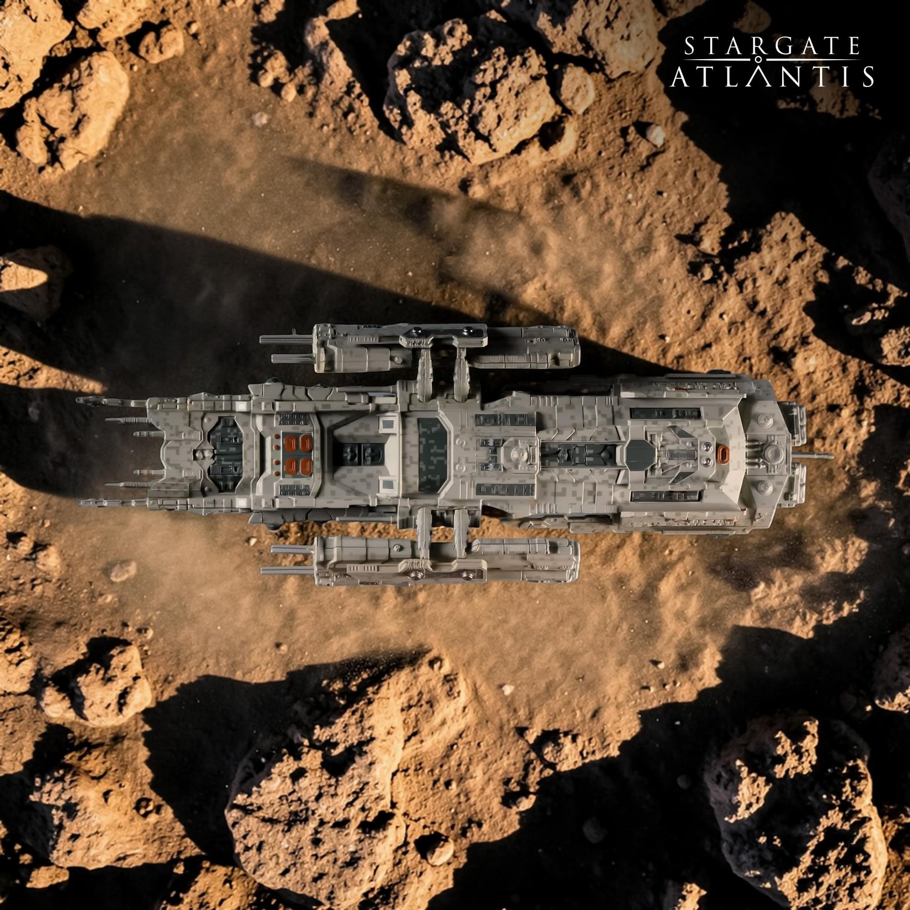 Stargate Official Collection Die-Cast Ship Replica | Asuran Cruiser