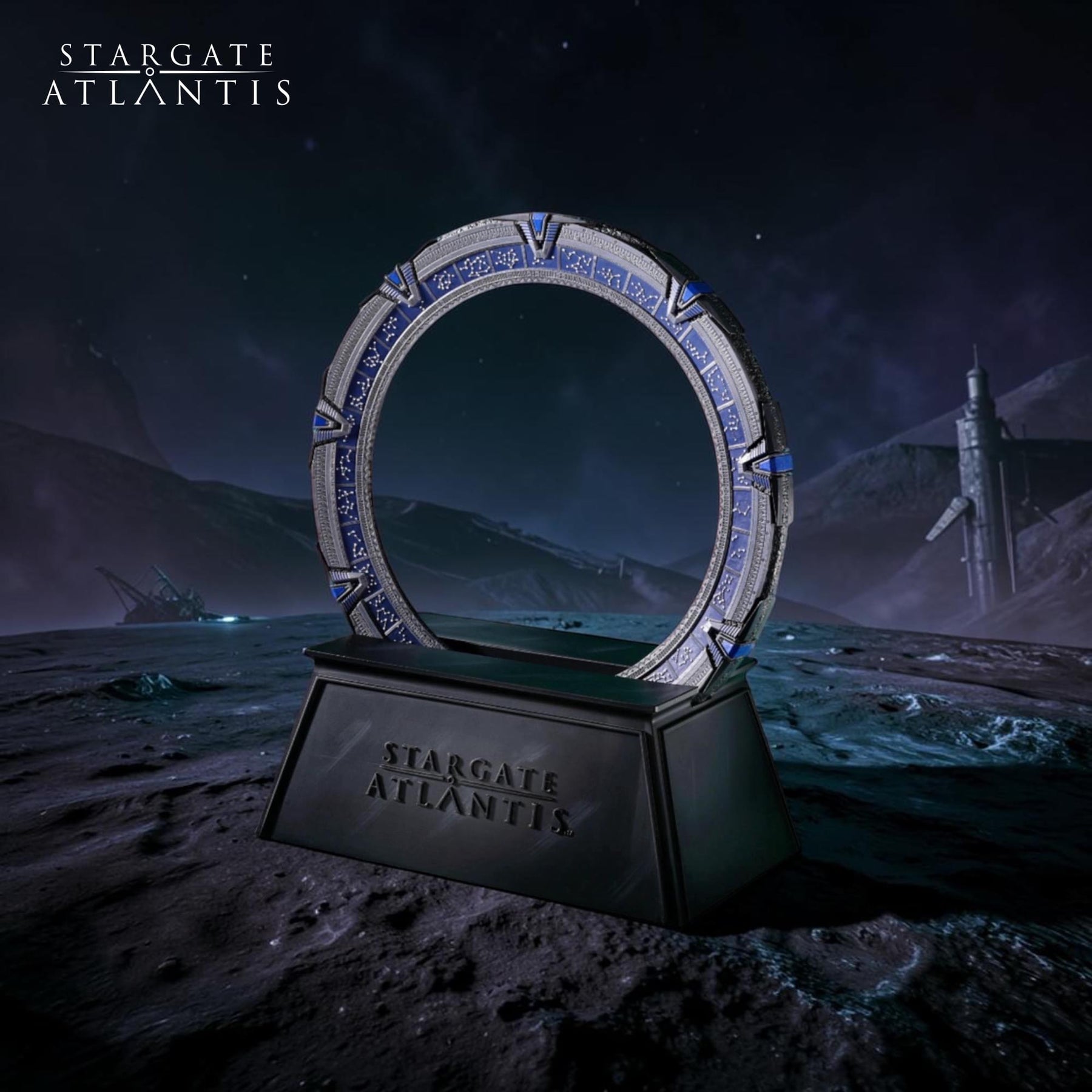 Stargate Atlantis Official Collection Die-Cast Gate Replica | Pegasus