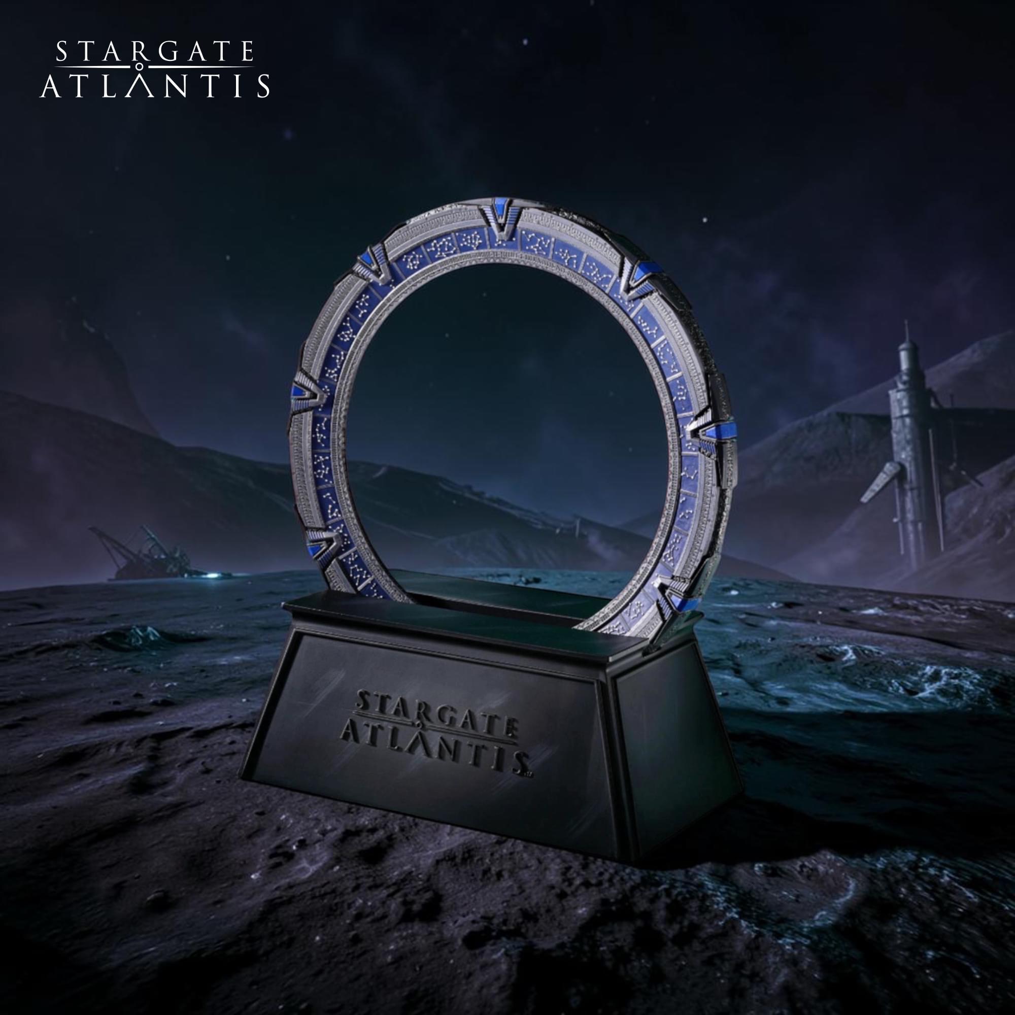 Stargate Atlantis Official Collection Die-Cast Gate Replica | Pegasus