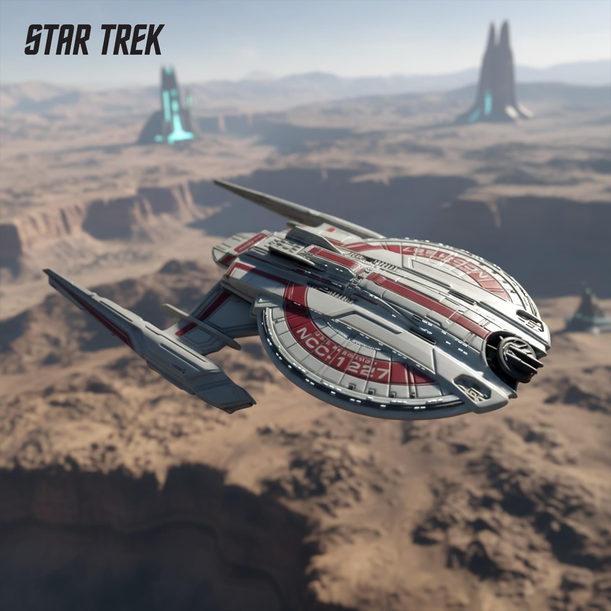 Star Trek Starship Library Collection | USS Shenzhou NCC-1227