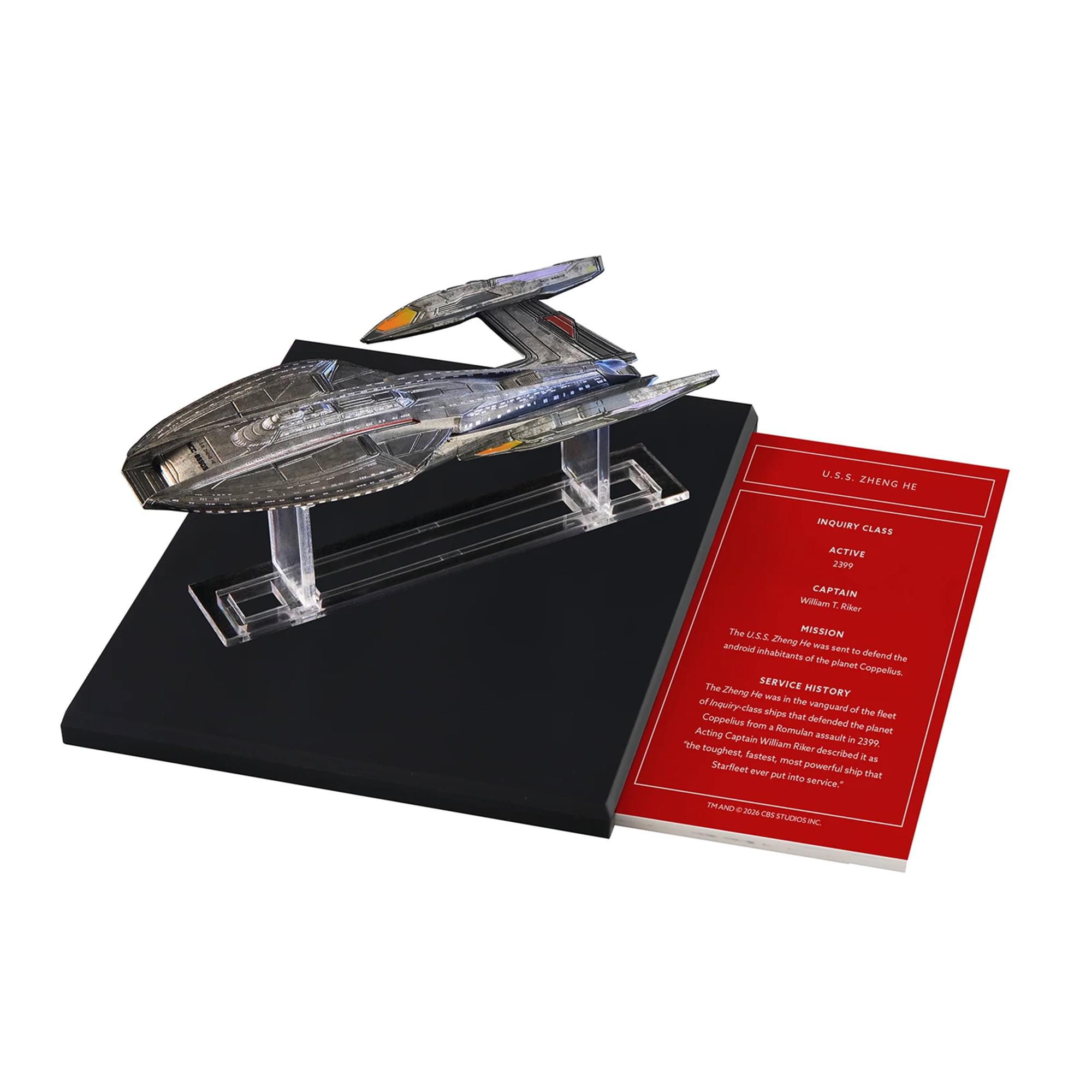 Star Trek Starship Library Collection | Zheng He NCC-86505 | Free Ship