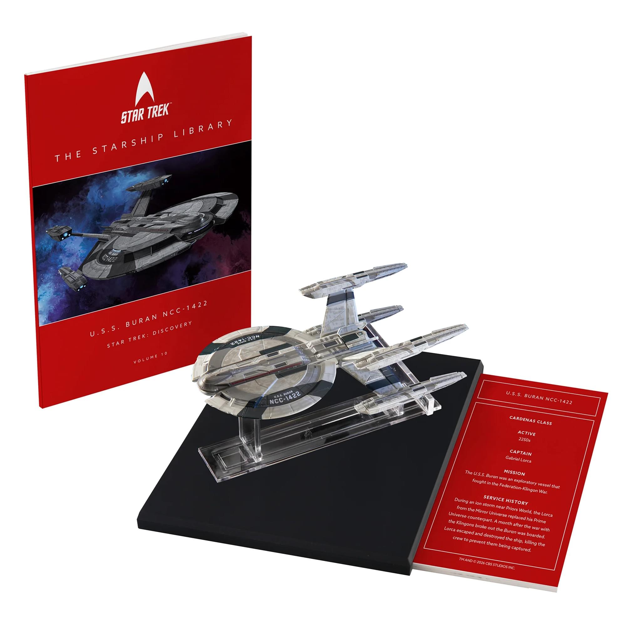 Star Trek Starship Library Collection | U.S.S. Buran NCC-1422