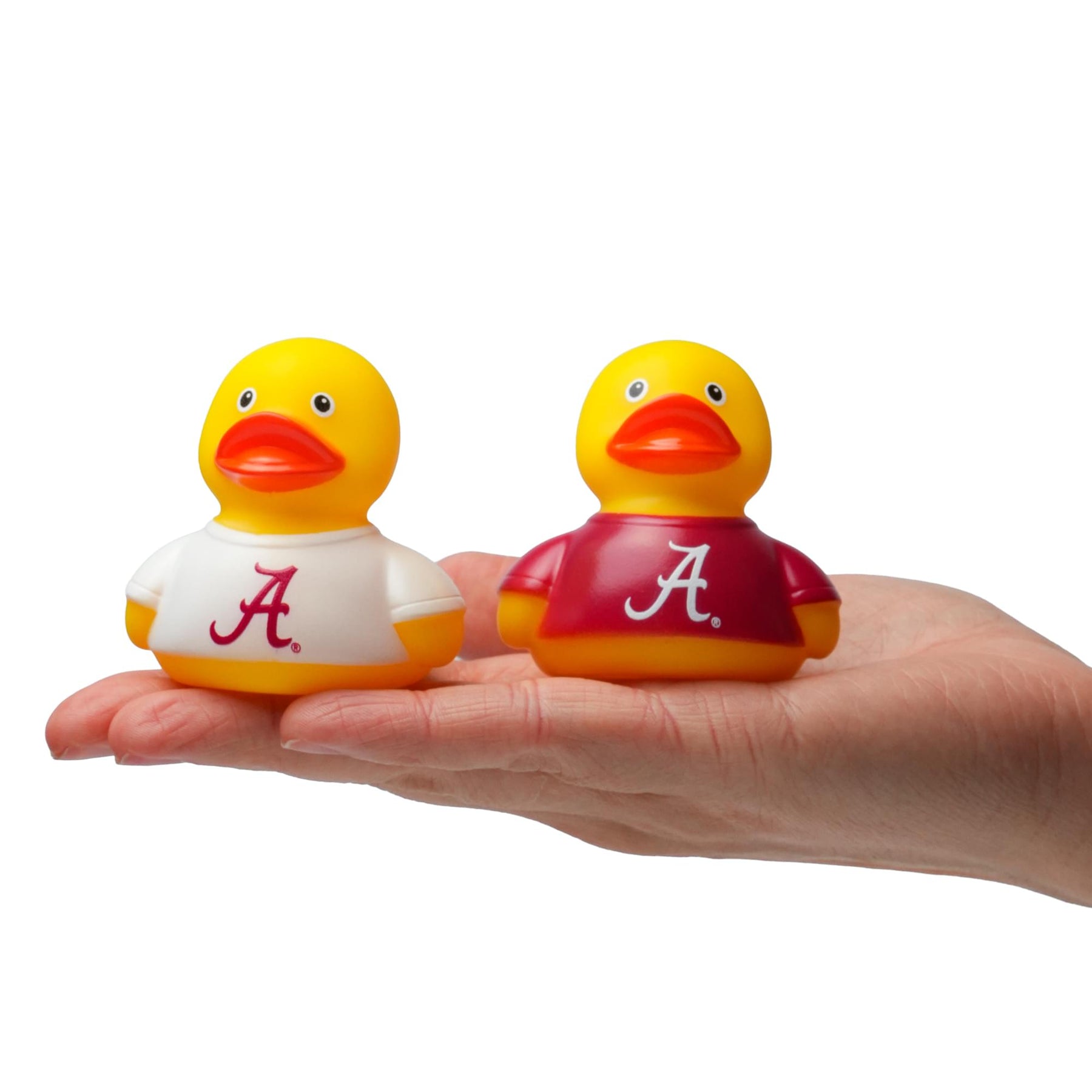 NCAA University Of Alabama Logo Rubber Duck 2-Pack | 2.5 Inches