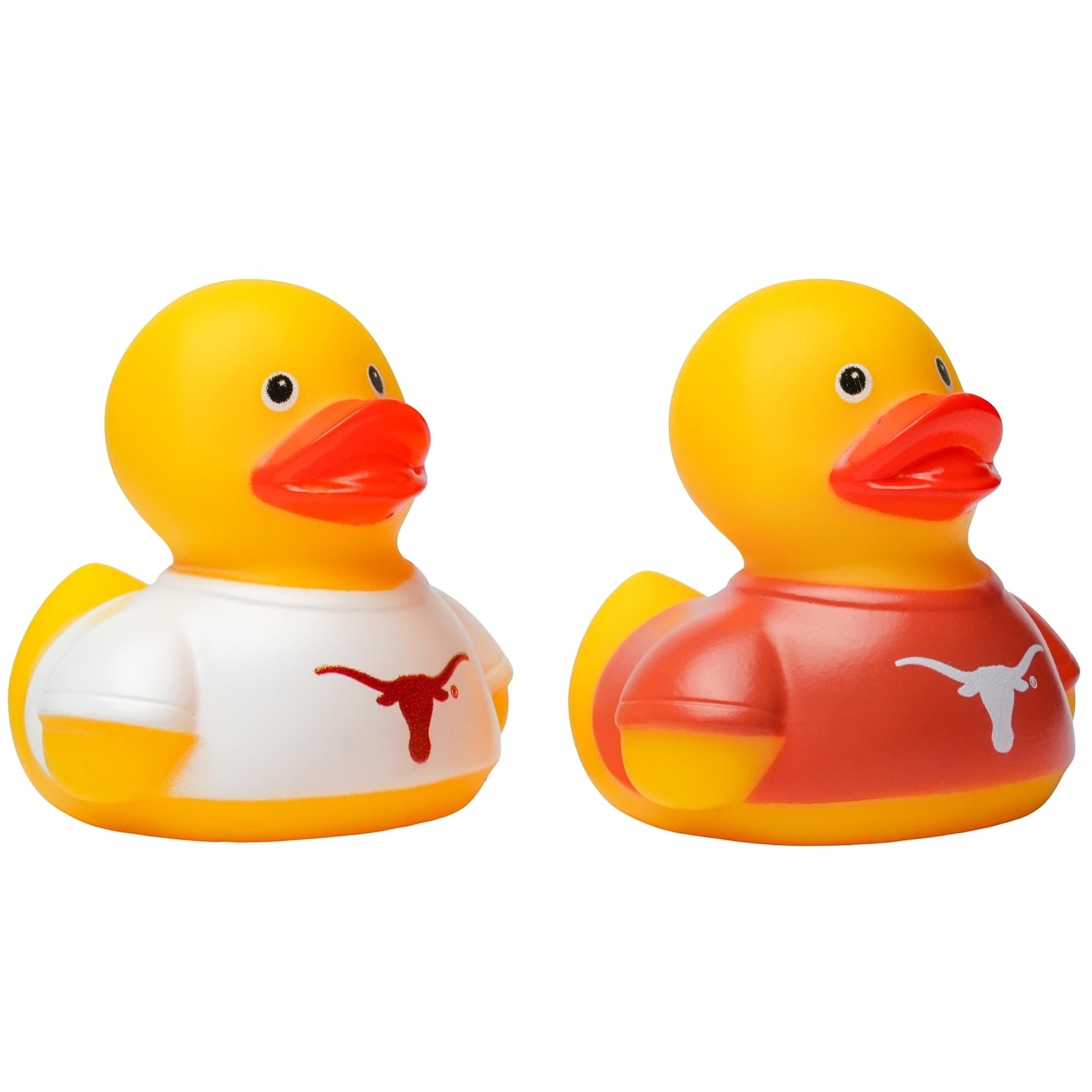 NCAA University Of Texas Logo Rubber Duck 2-Pack | 2.5 Inches