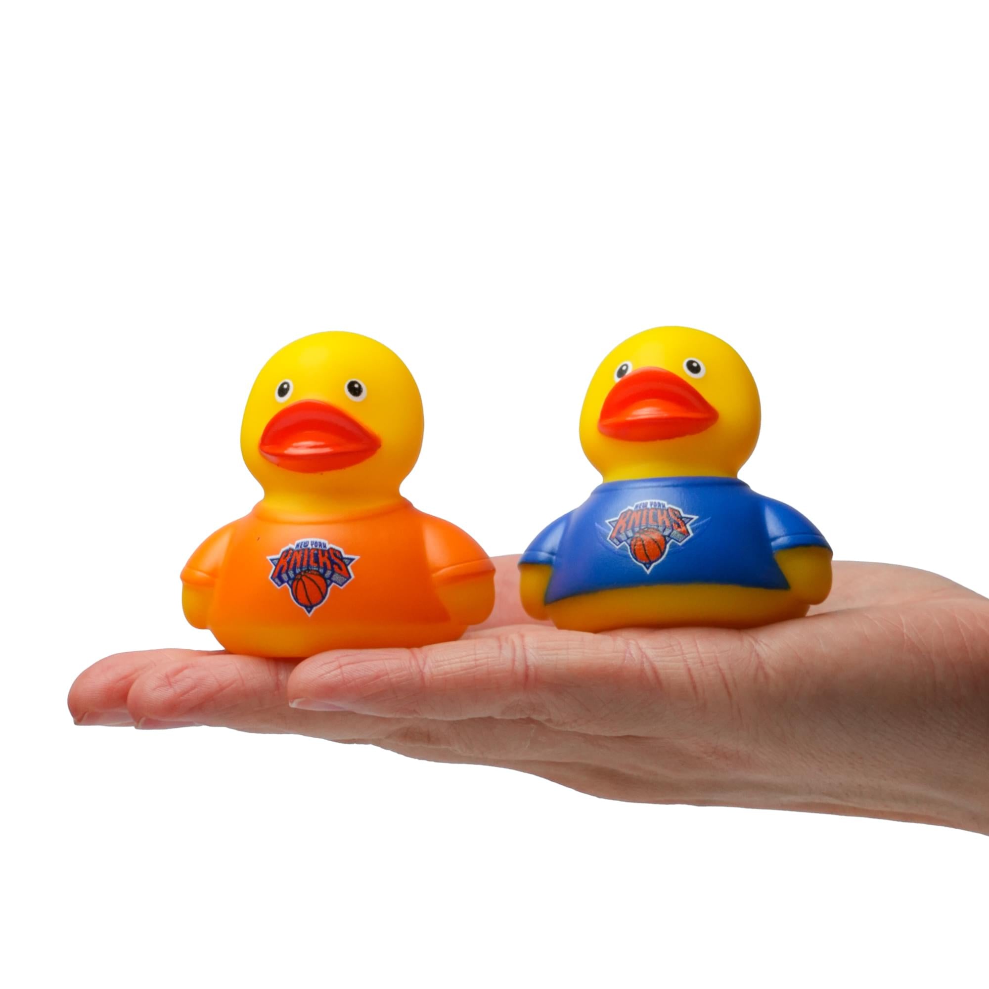 NBA New York Knicks Logo Rubber Duck 2-Pack | 2.5 Inches