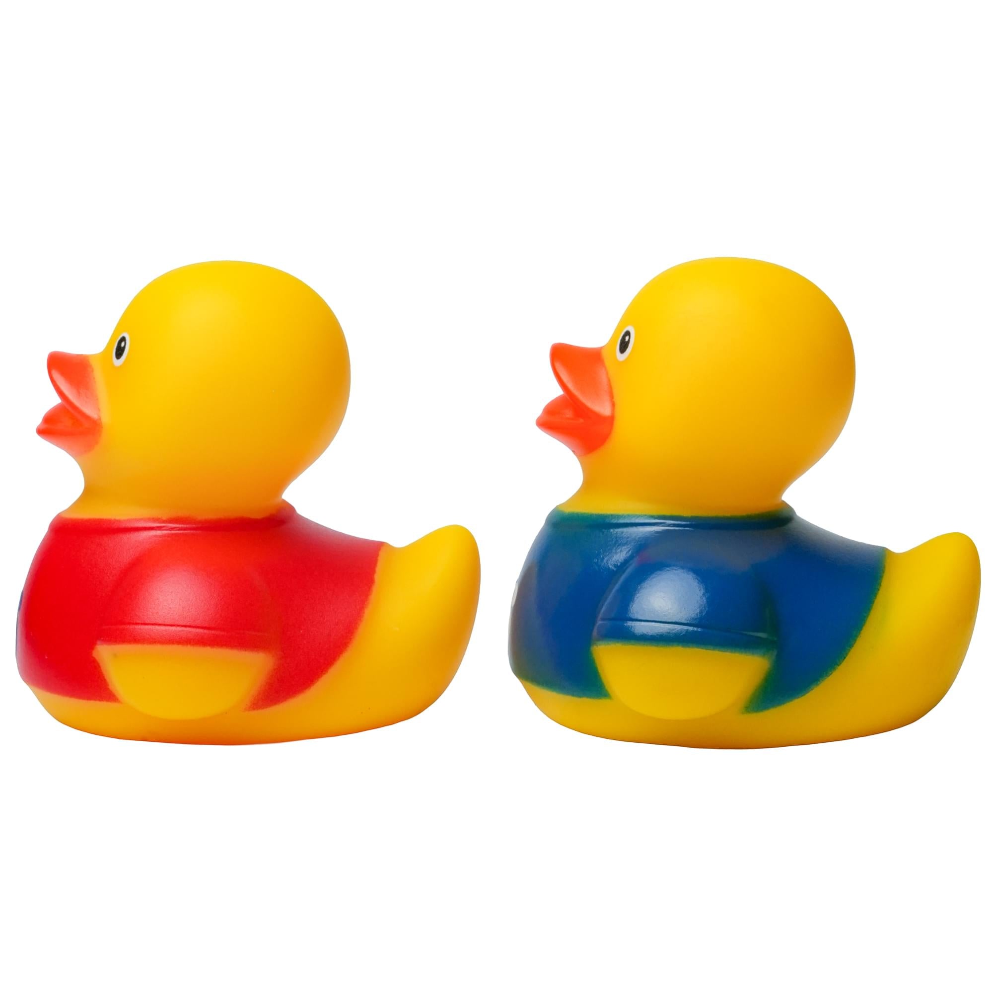 NBA Philadelphia 76ers Logo Rubber Duck 2-Pack | 2.5 Inches