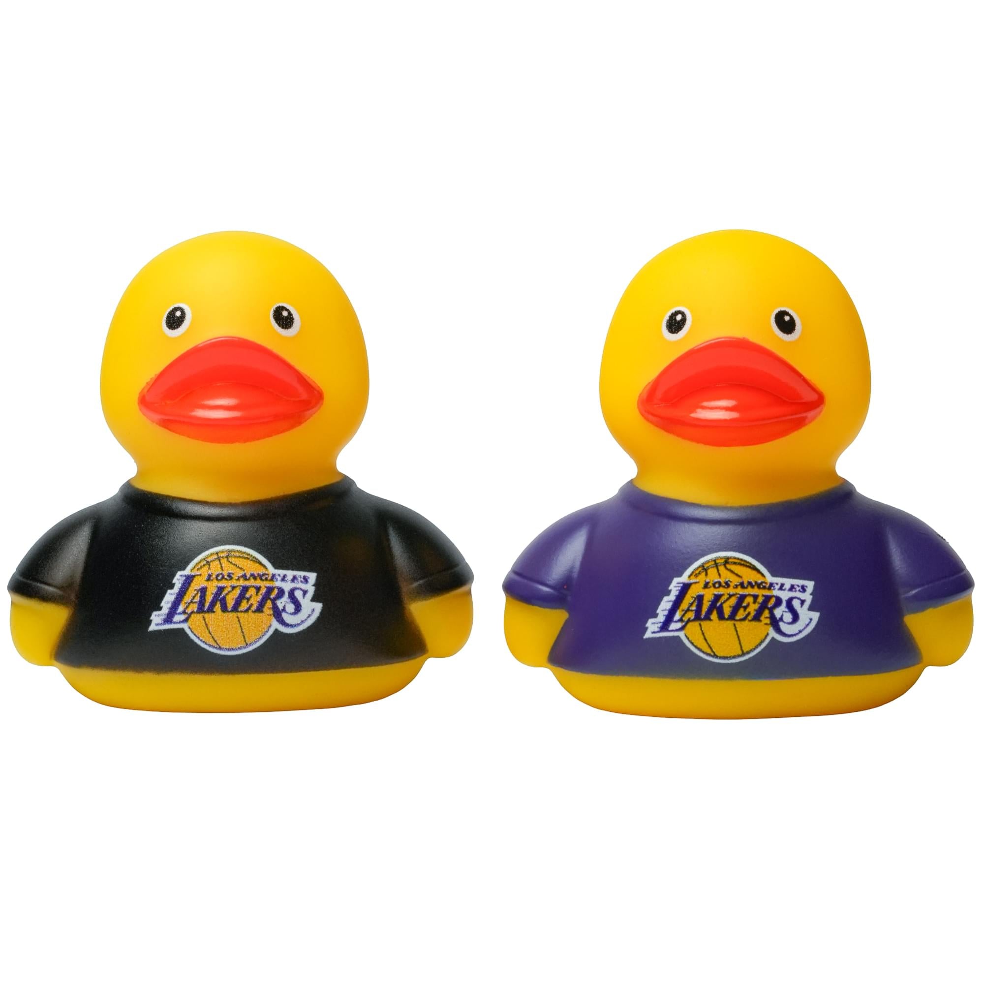 NBA Los Angeles Lakers Logo Rubber Duck 2-Pack | 2.5 Inches