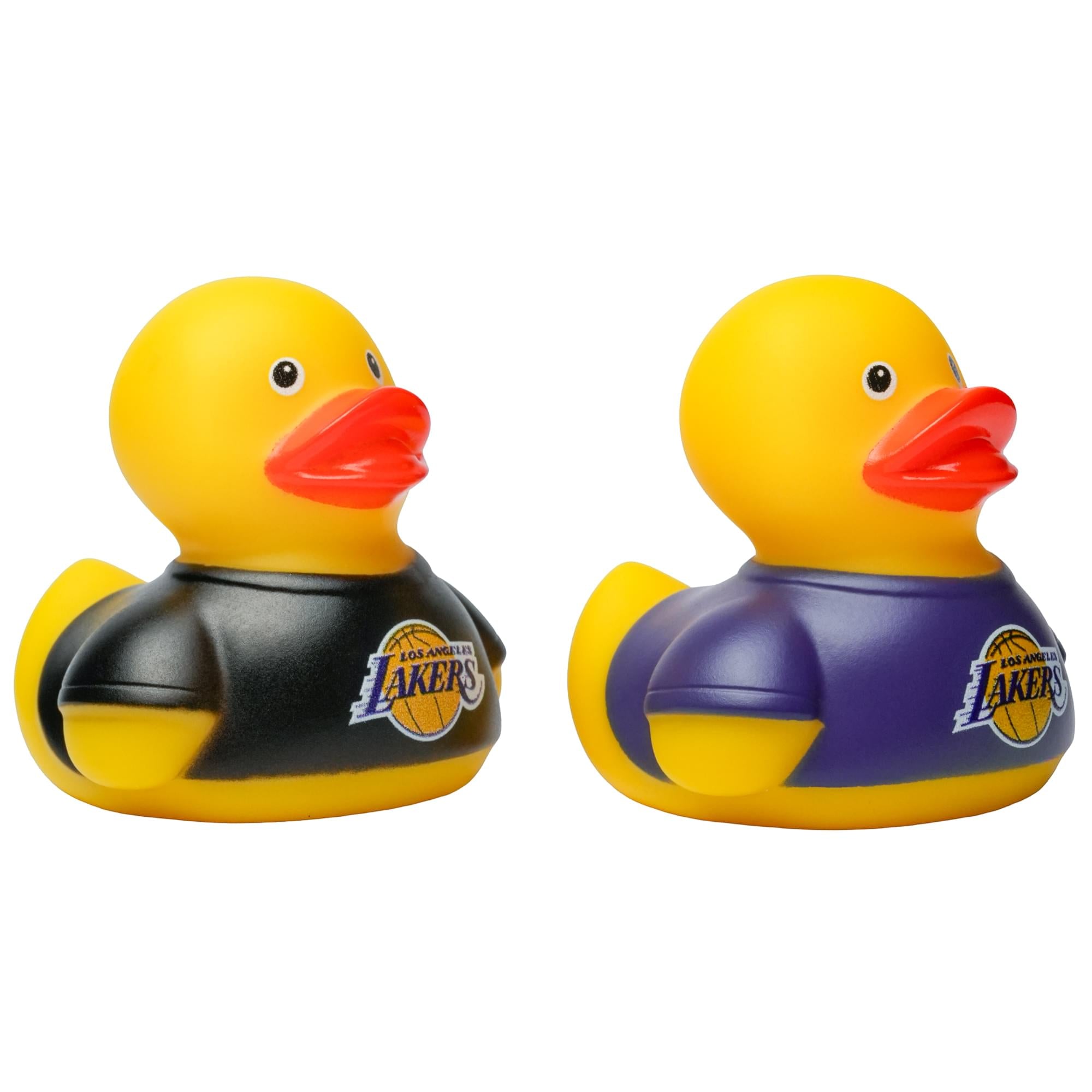 NBA Los Angeles Lakers Logo Rubber Duck 2-Pack | 2.5 Inches