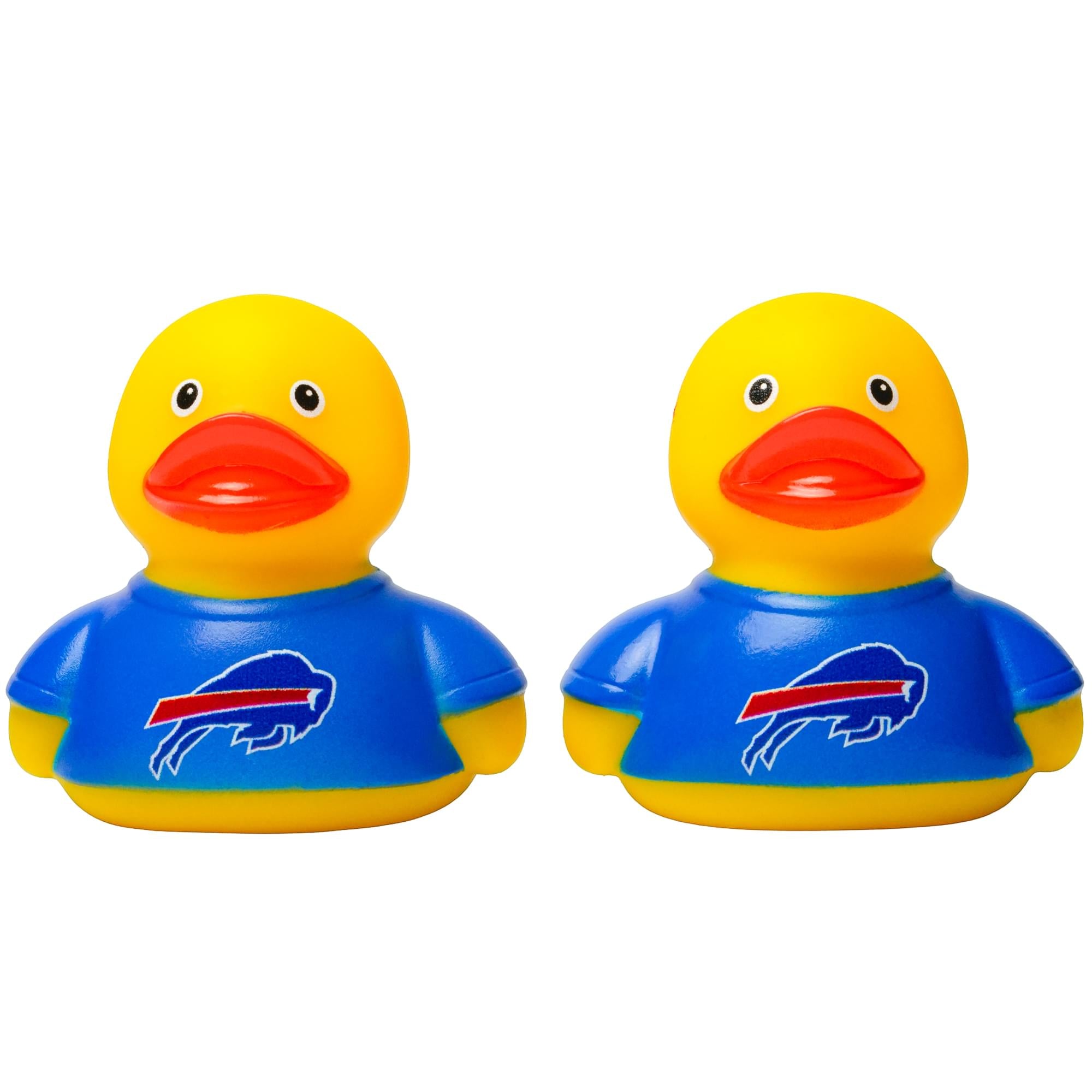 NFL Buffalo Bills Logo Rubber Duck 2-Pack | 2.5 Inches