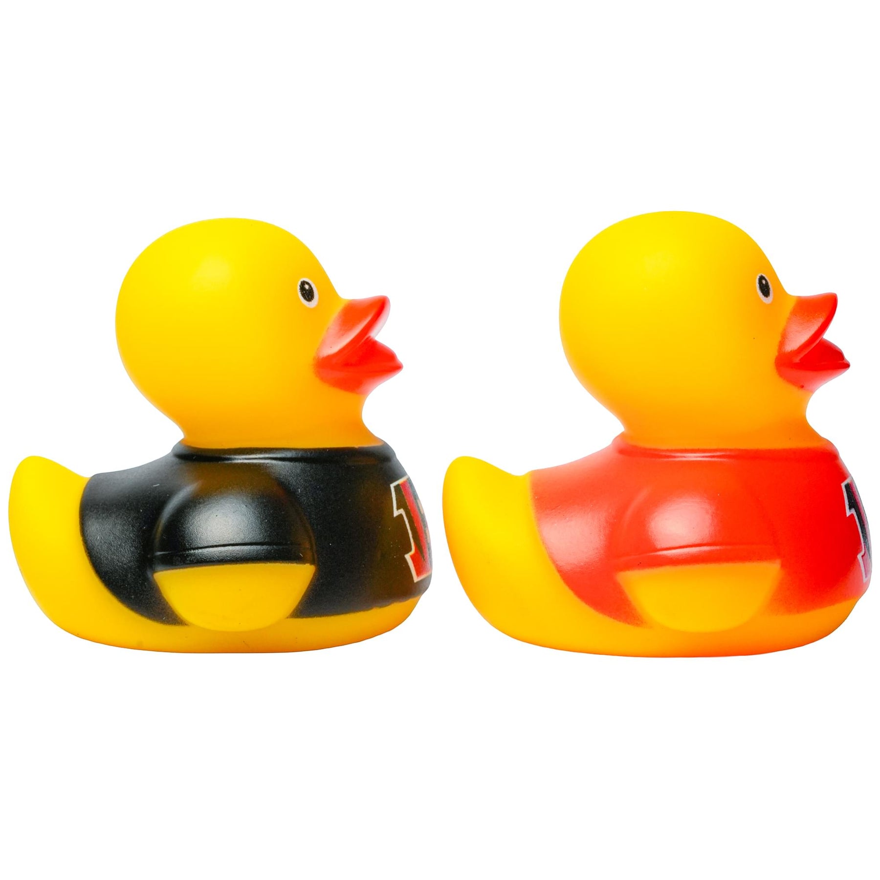 NFL Cincinnati Bengals Logo Rubber Duck 2-Pack | 2.5 Inches