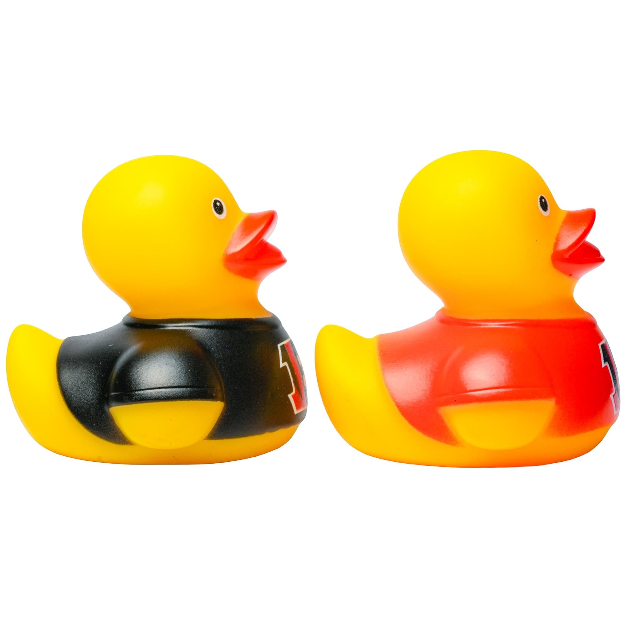 NFL Cincinnati Bengals Logo Rubber Duck 2-Pack | 2.5 Inches