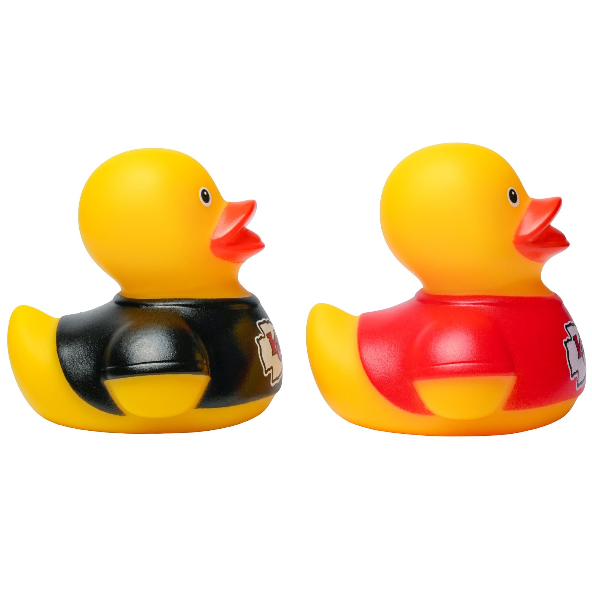 NFL Kansas City Chiefs Logo Rubber Duck 2-Pack | 2.5 Inches