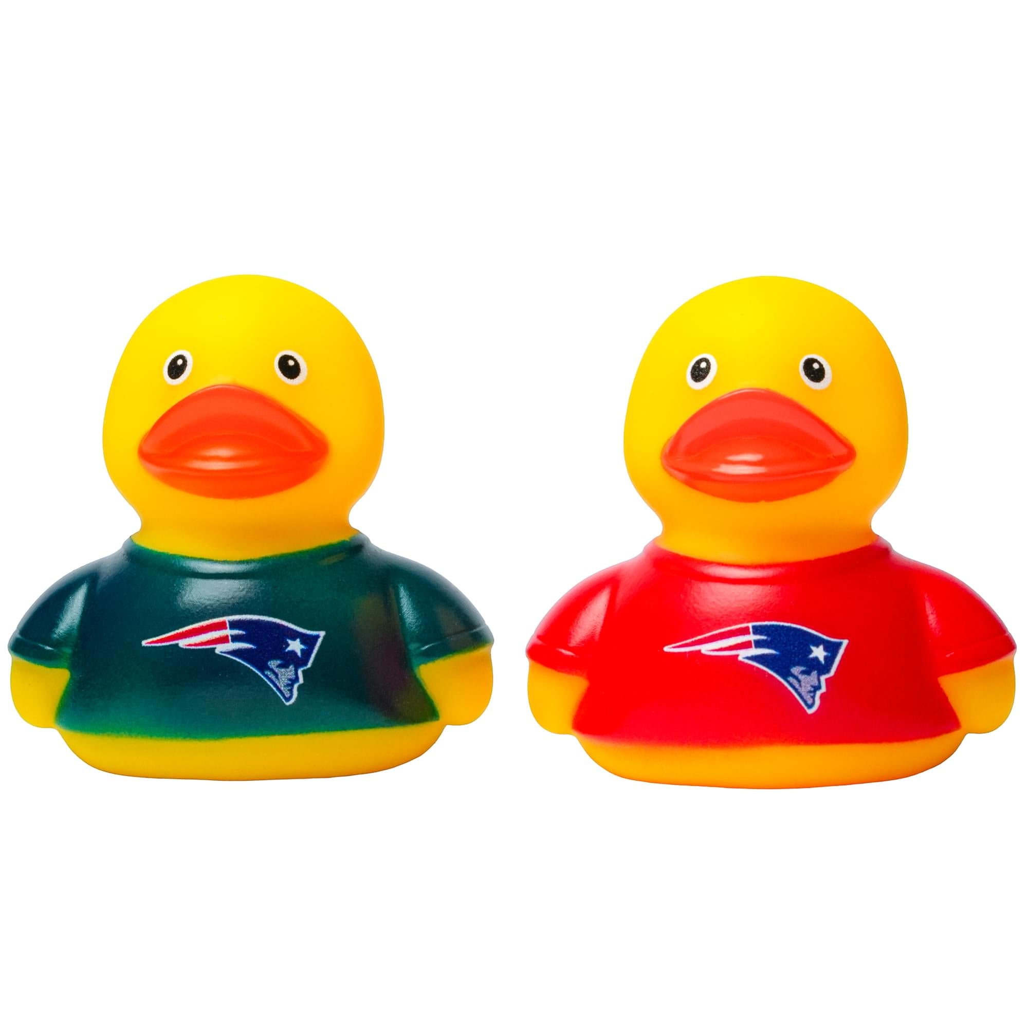 NFL New England Patriots Logo Rubber Duck 2-Pack | 2.5 Inches