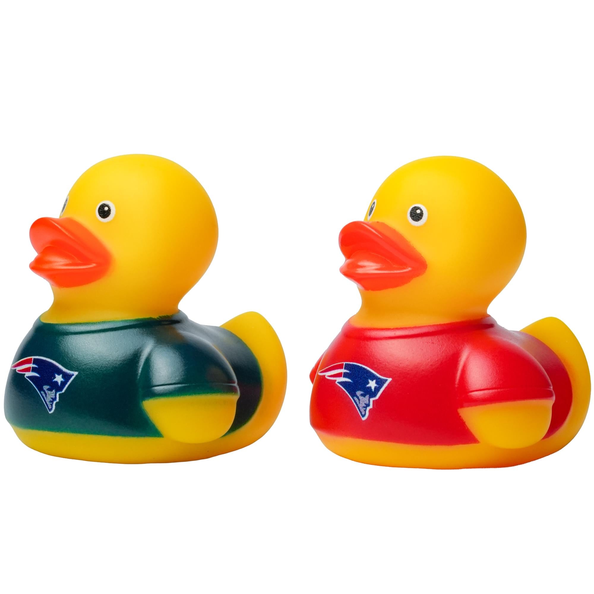 NFL New England Patriots Logo Rubber Duck 2-Pack | 2.5 Inches
