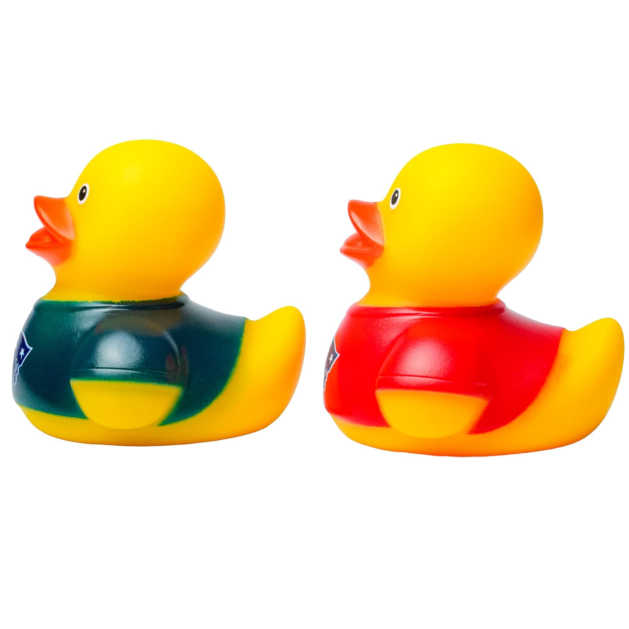NFL New England Patriots Logo Rubber Duck 2-Pack | 2.5 Inches