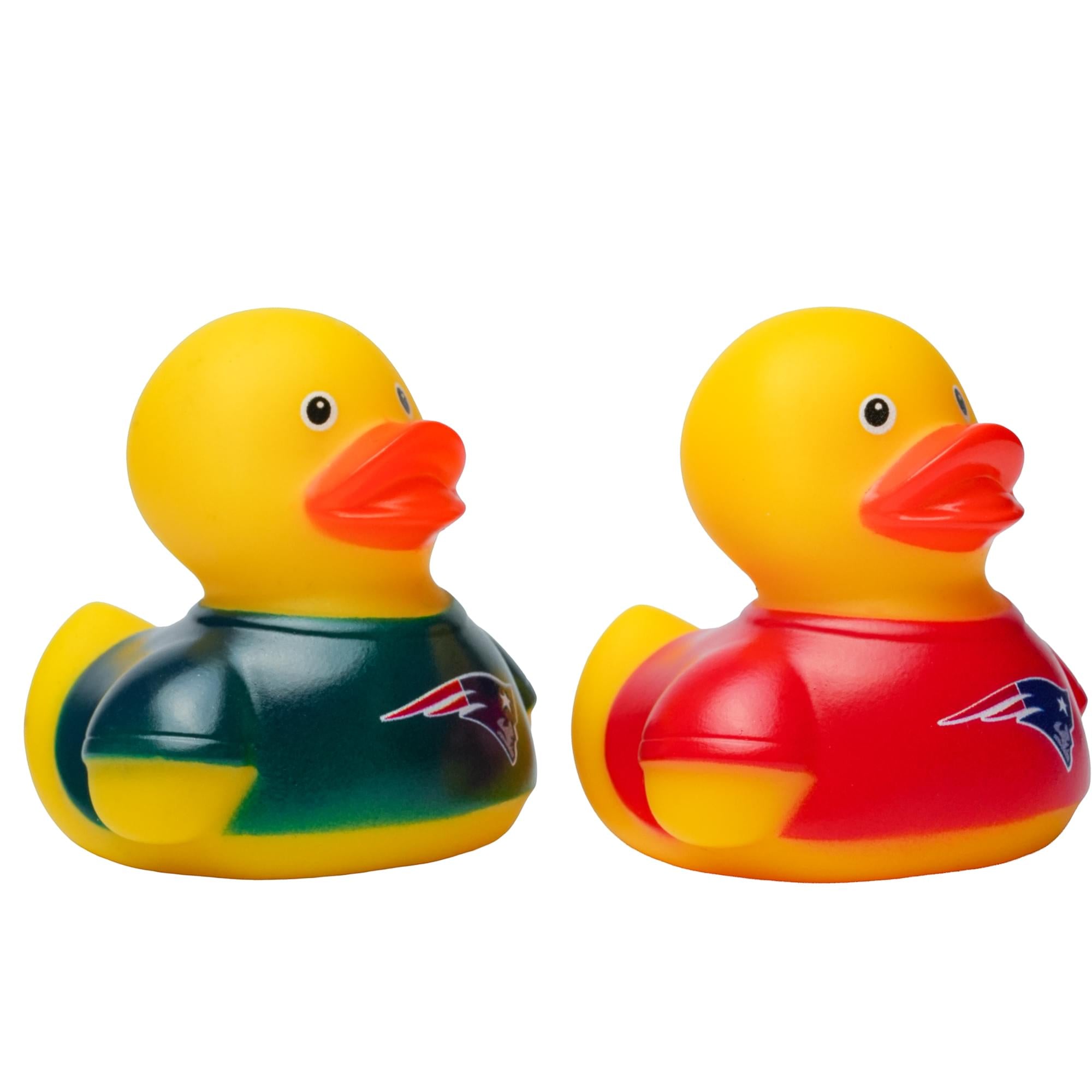 NFL New England Patriots Logo Rubber Duck 2-Pack | 2.5 Inches