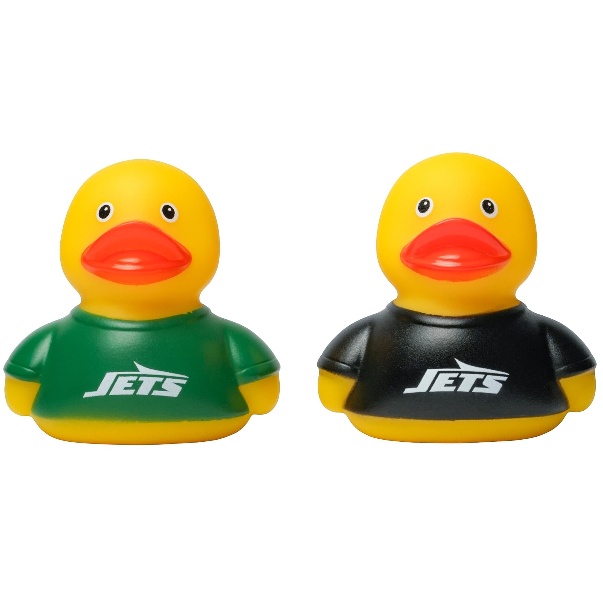 NFL New York Jets Logo Rubber Duck 2-Pack | 2.5 Inches