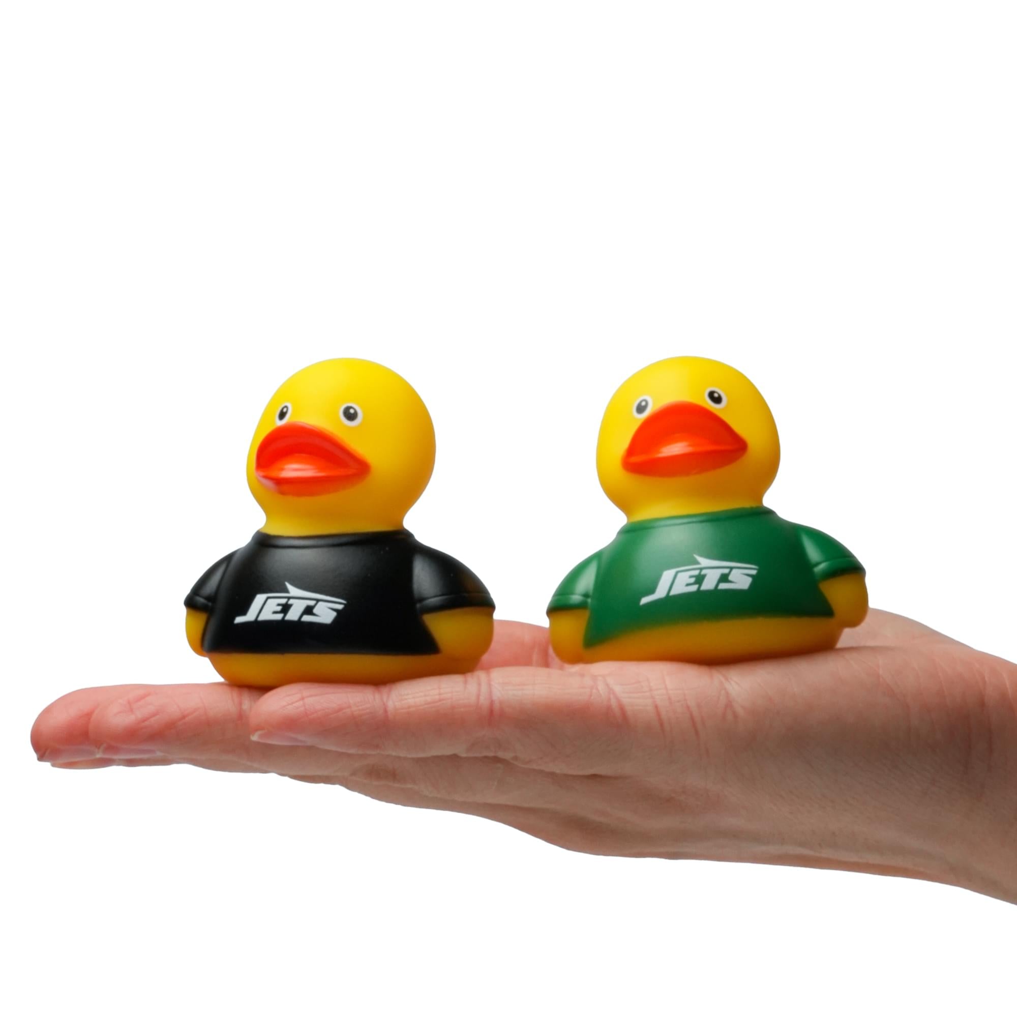 NFL New York Jets Logo Rubber Duck 2-Pack | 2.5 Inches