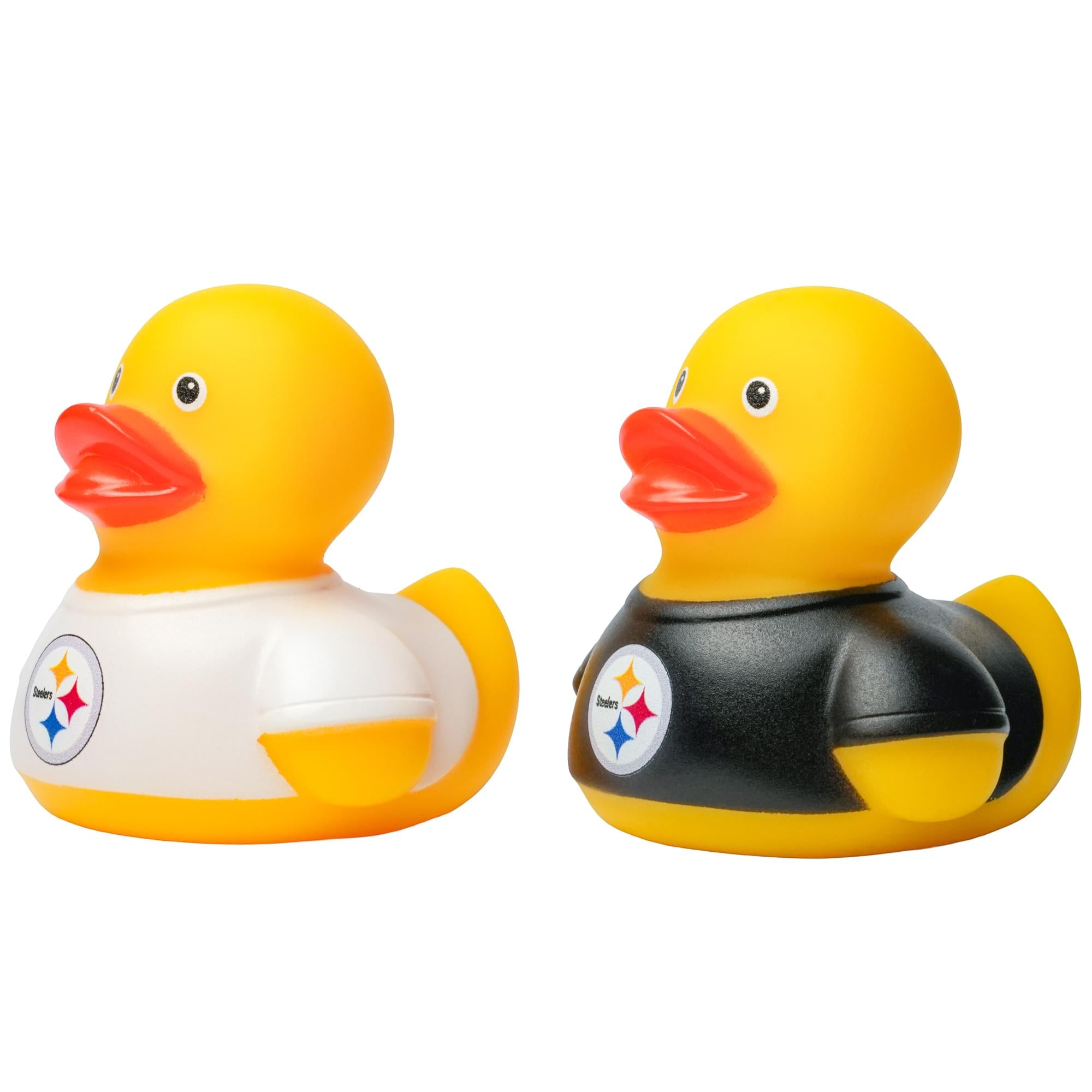 NFL Pittsburgh Steelers Logo Rubber Duck 2-Pack | 2.5 Inches