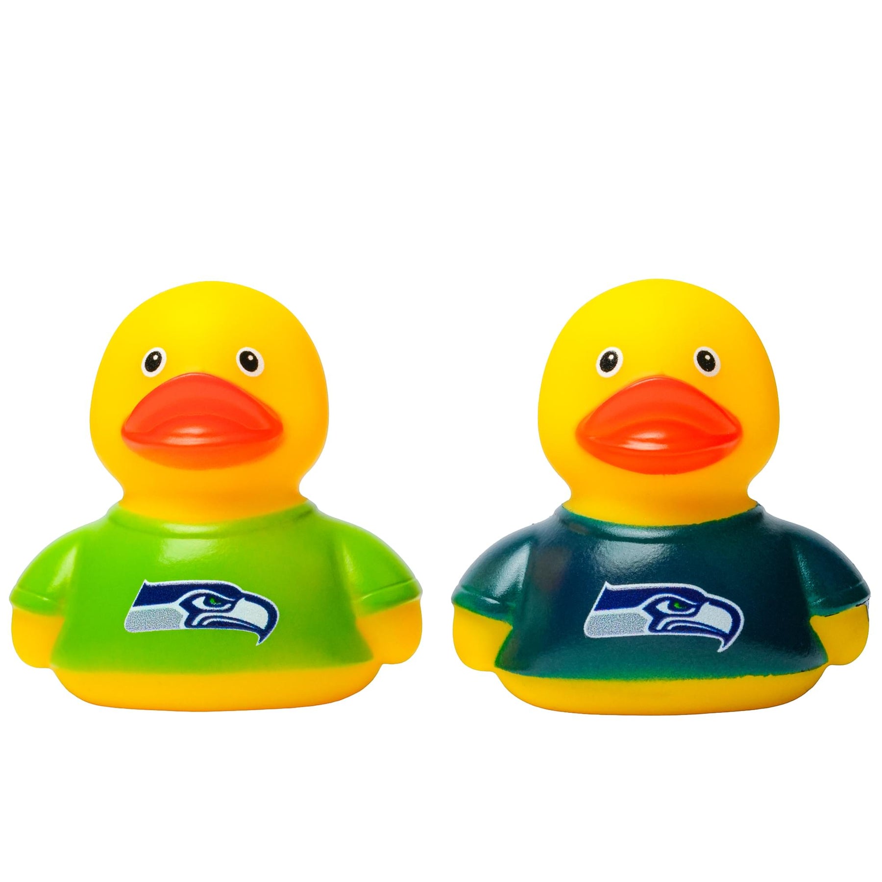 NFL Seattle Seahawks Logo Rubber Duck 2-Pack | 2.5 Inches