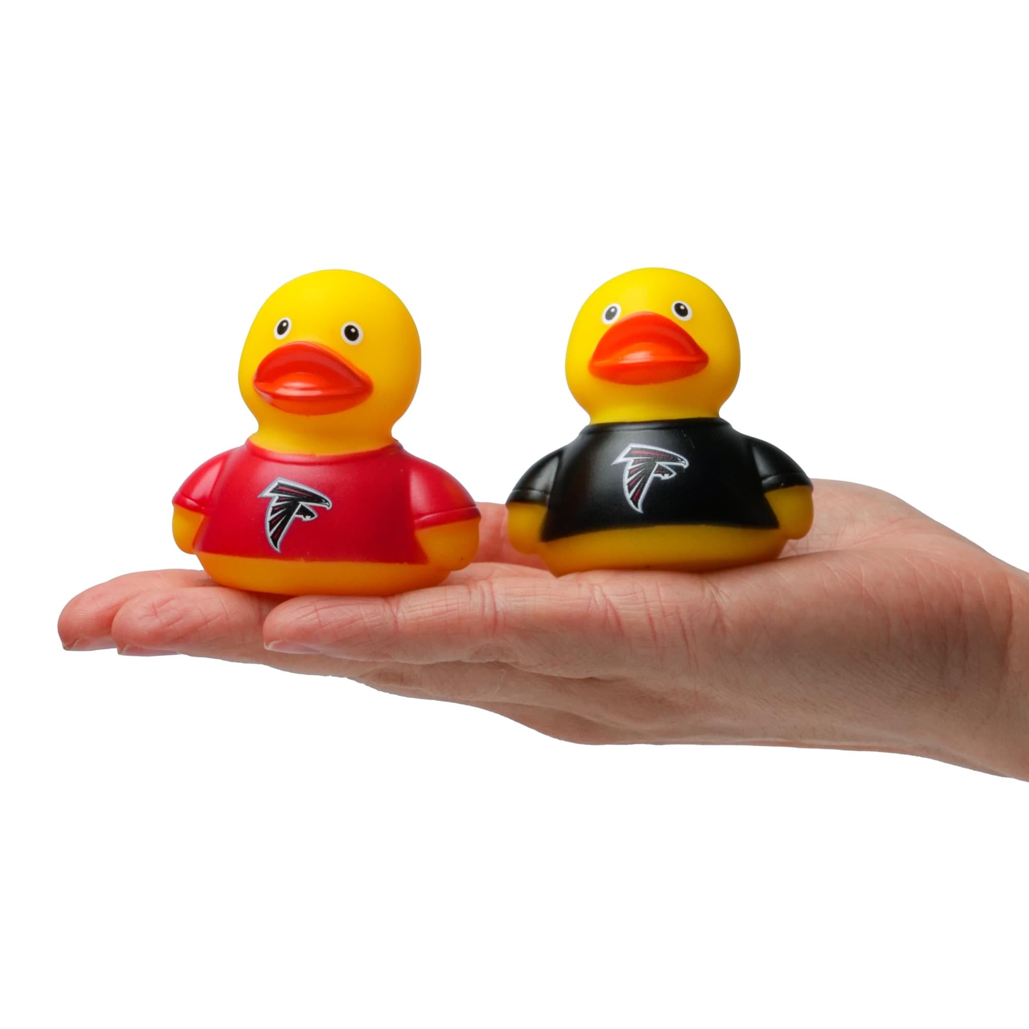 NFL Atlanta Falcons Logo Rubber Duck 2-Pack | 2.5 Inches