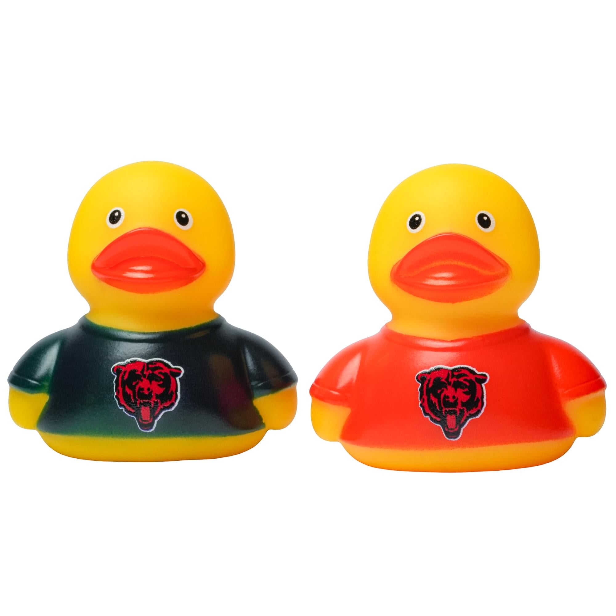 NFL Chicago Bears Logo Rubber Duck 2-Pack | 2.5 Inches