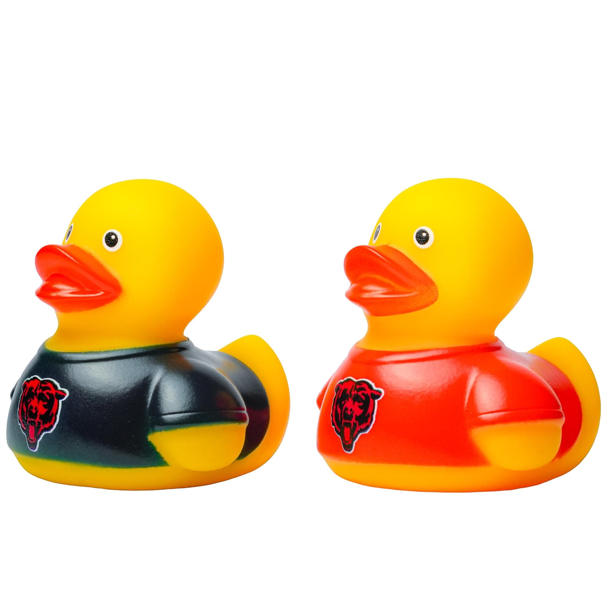 NFL Chicago Bears Logo Rubber Duck 2-Pack | 2.5 Inches