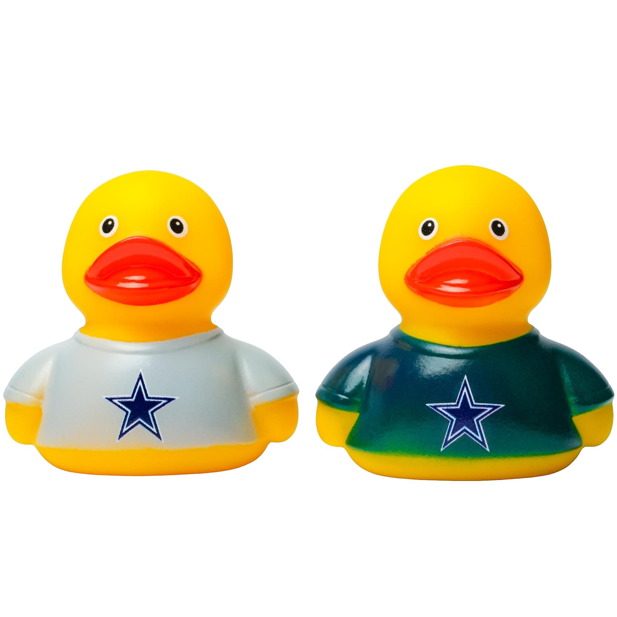 NFL Dallas Cowboys Logo Rubber Duck 2-Pack | 2.5 Inches