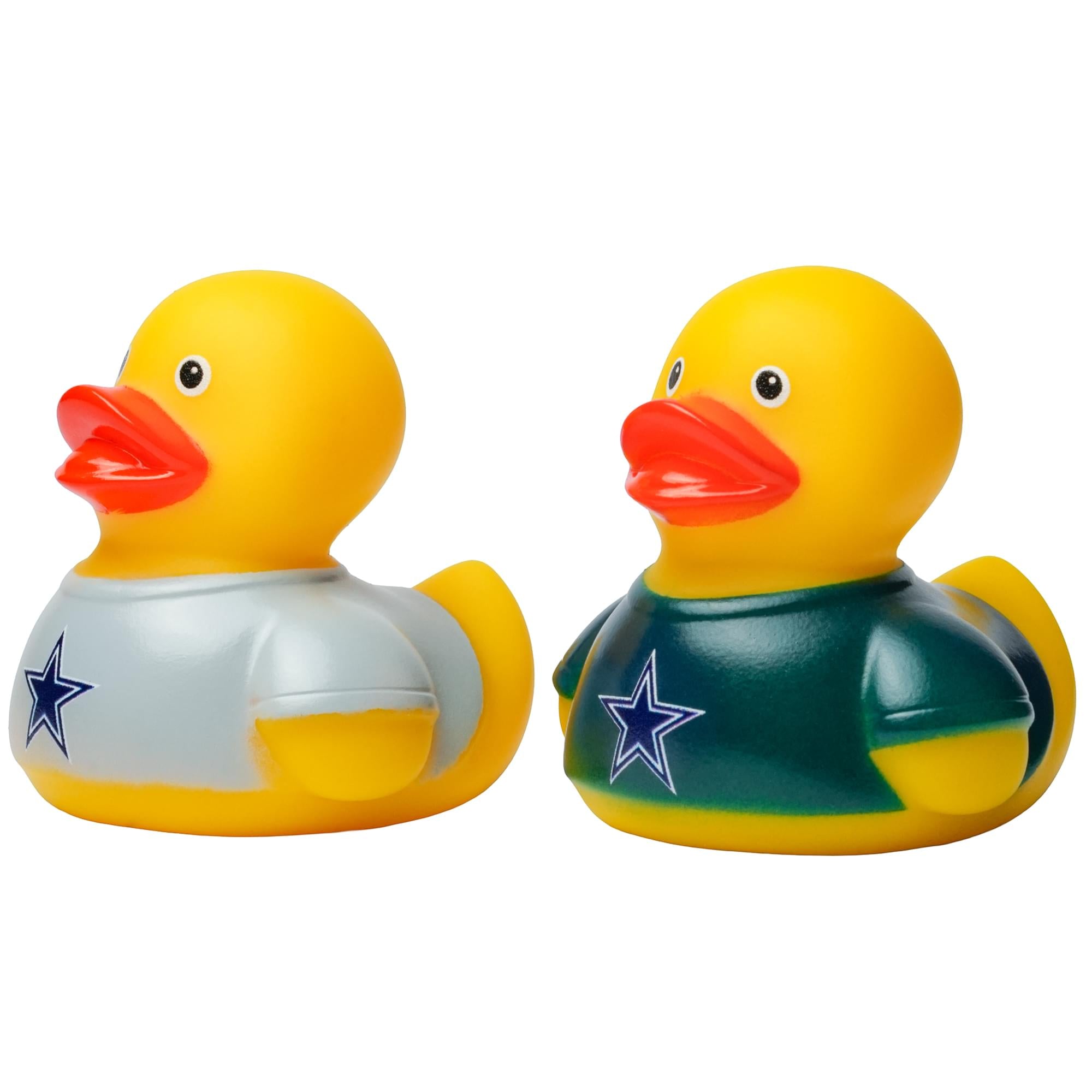 NFL Dallas Cowboys Logo Rubber Duck 2-Pack | 2.5 Inches