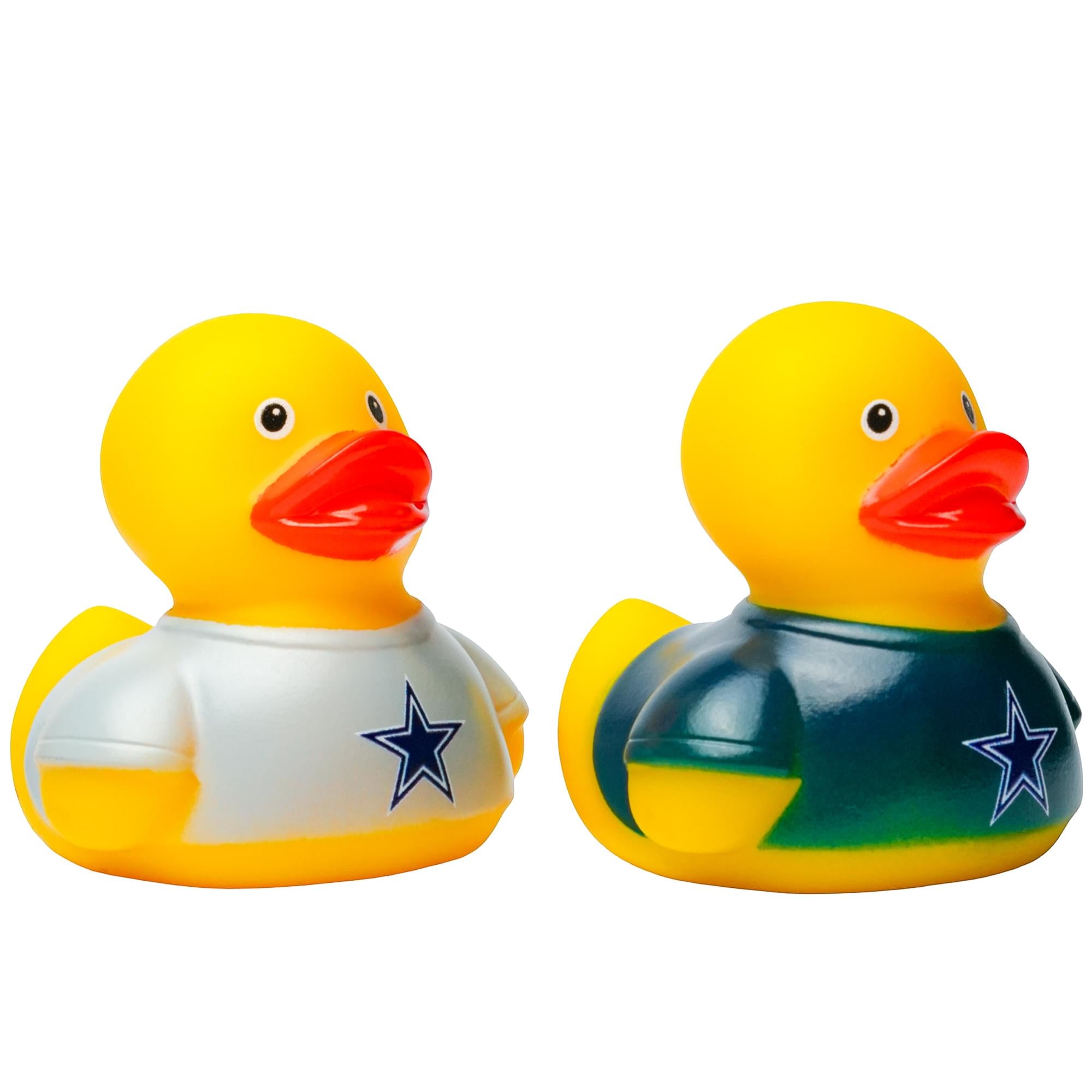 NFL Dallas Cowboys Logo Rubber Duck 2-Pack | 2.5 Inches