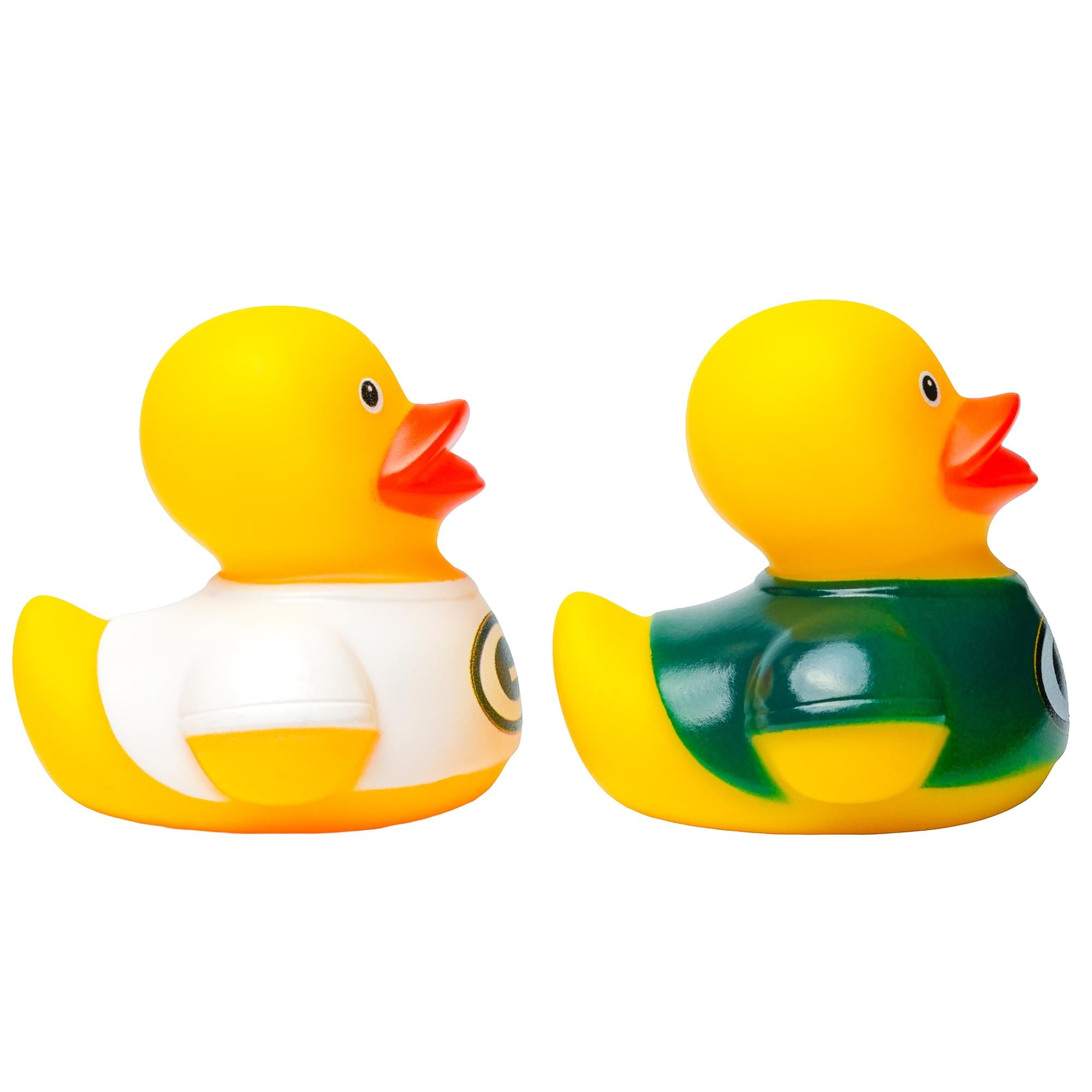 NFL Green Bay Packers Logo Rubber Duck 2-Pack | 2.5 Inches